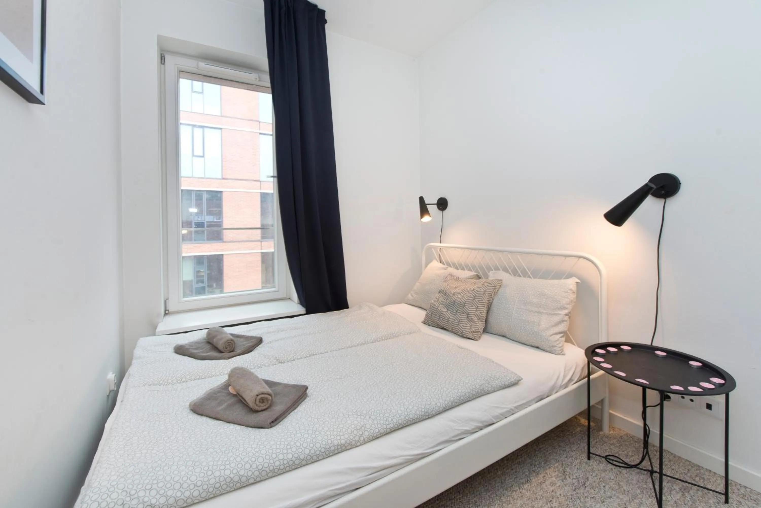 Bed in YOURAPART Rajska City Centre