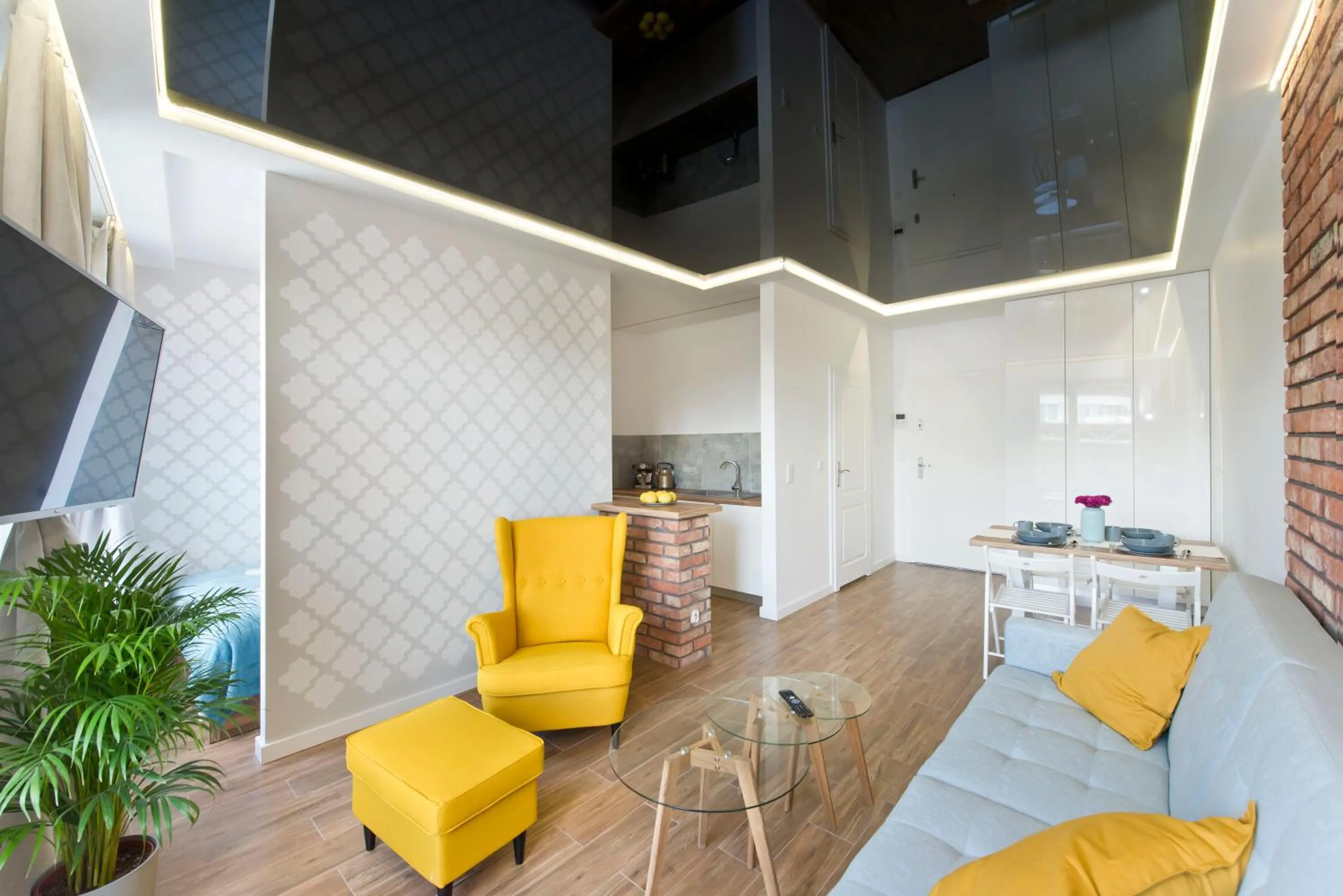 Living room in YOURAPART Rajska City Centre