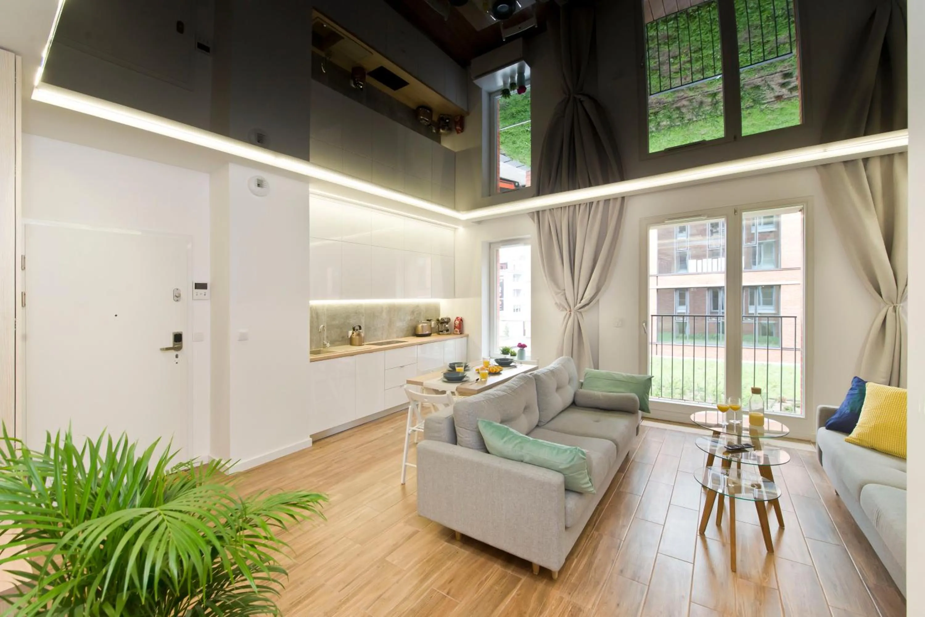Living room in YOURAPART Rajska City Centre