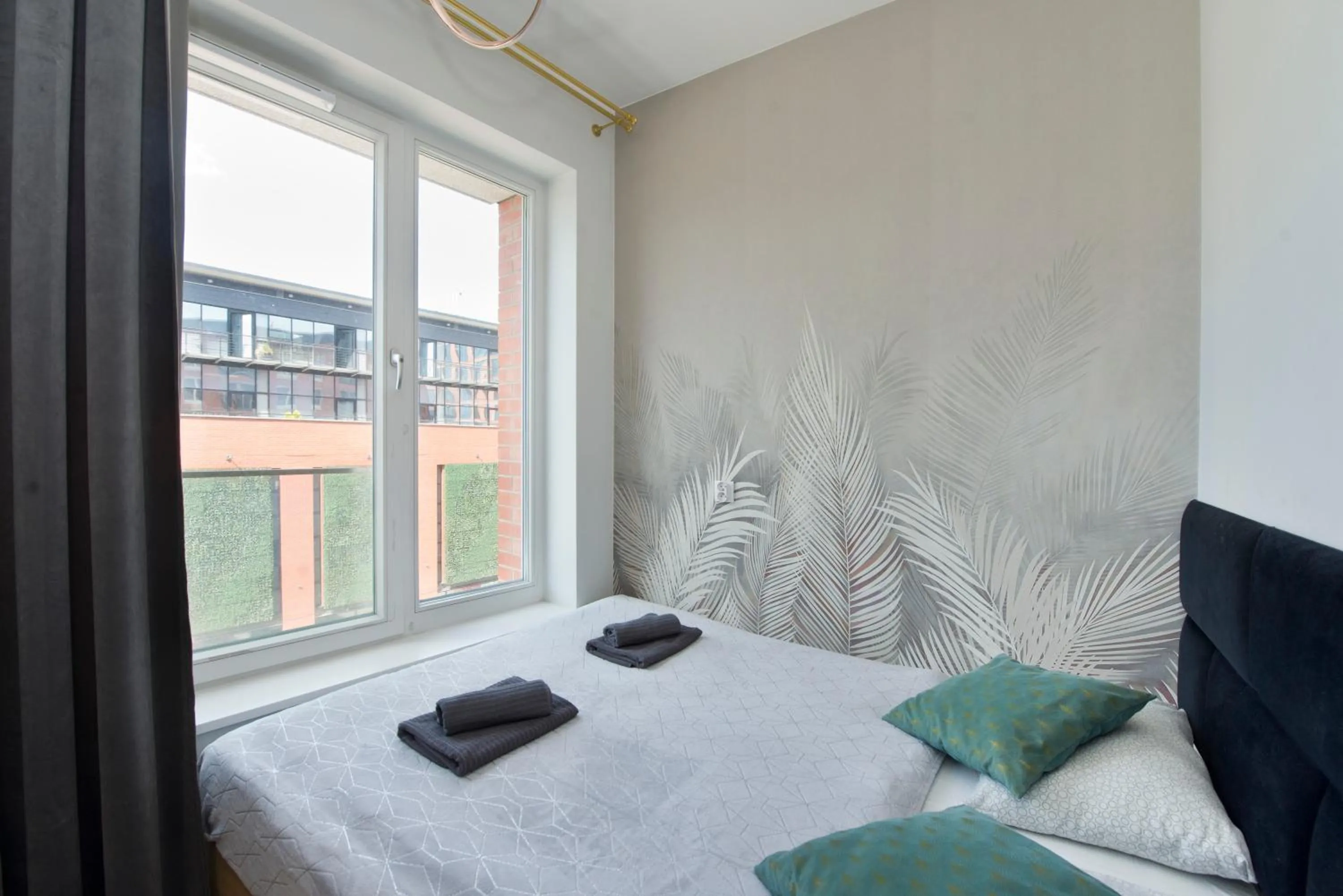 Bed in YOURAPART Rajska City Centre