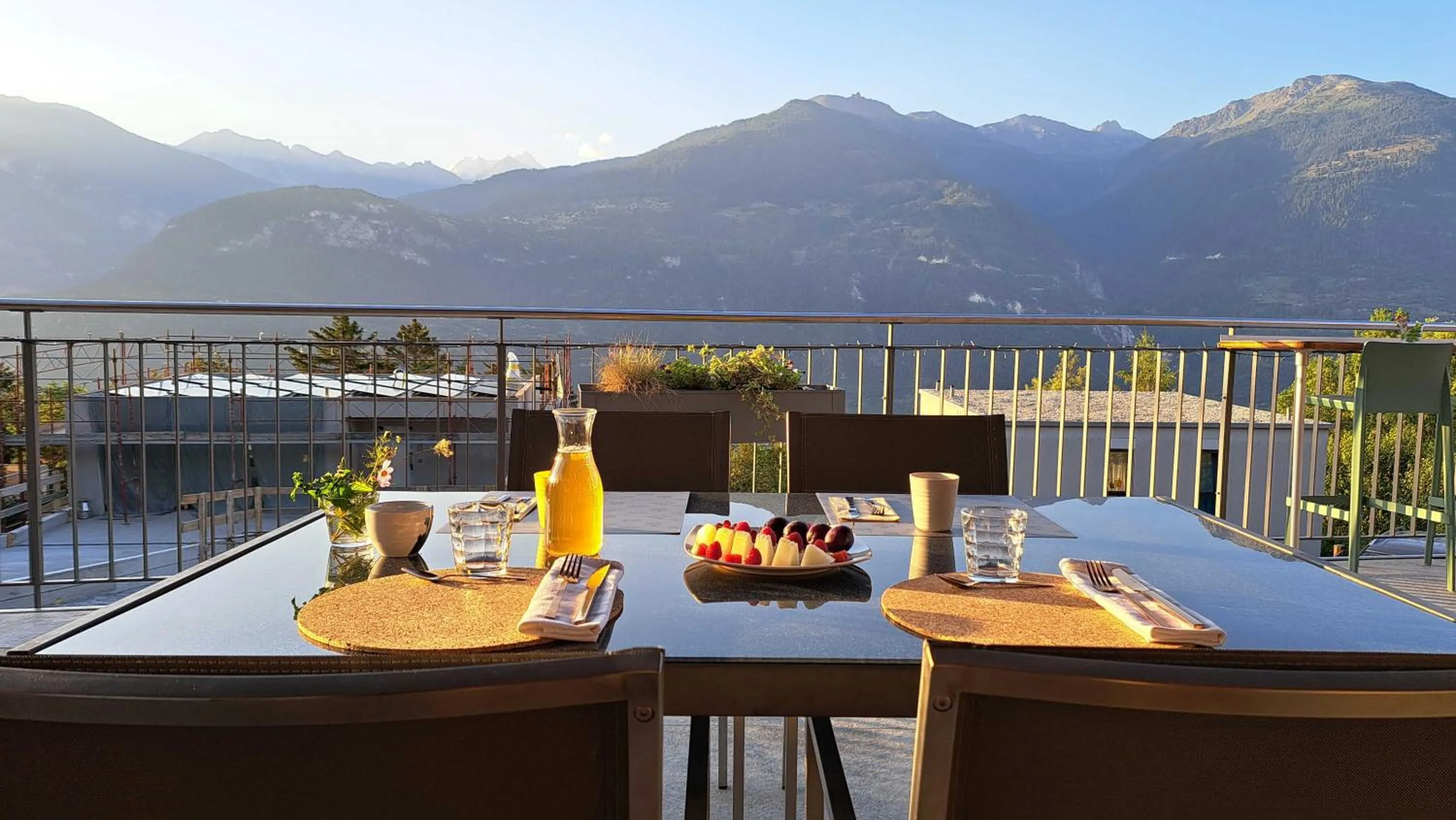 Balcony/Terrace in Chalet Diognysos B&B, Boutique Hotel & Wellness