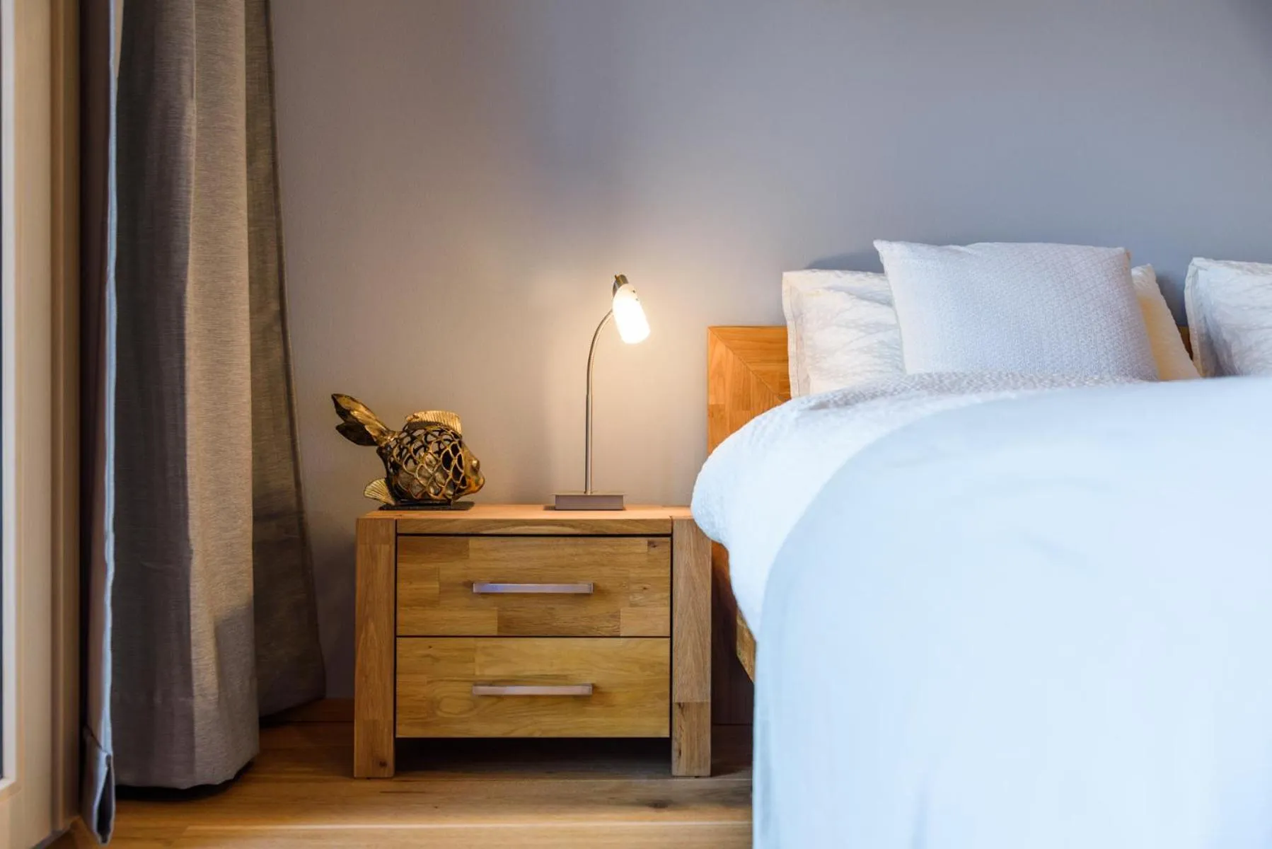 Bed in Chalet Diognysos B&B, Boutique Hotel & Wellness