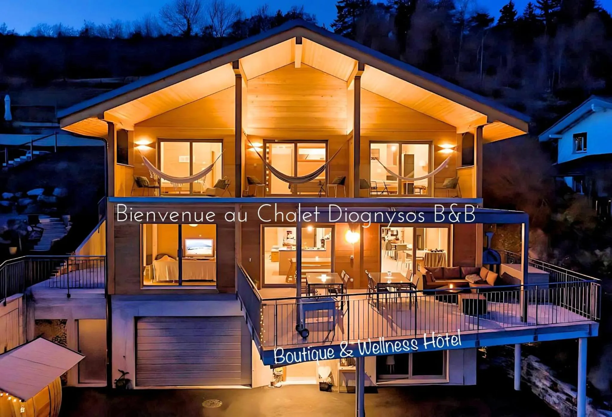 Property building in Chalet Diognysos B&B, Boutique Hotel & Wellness