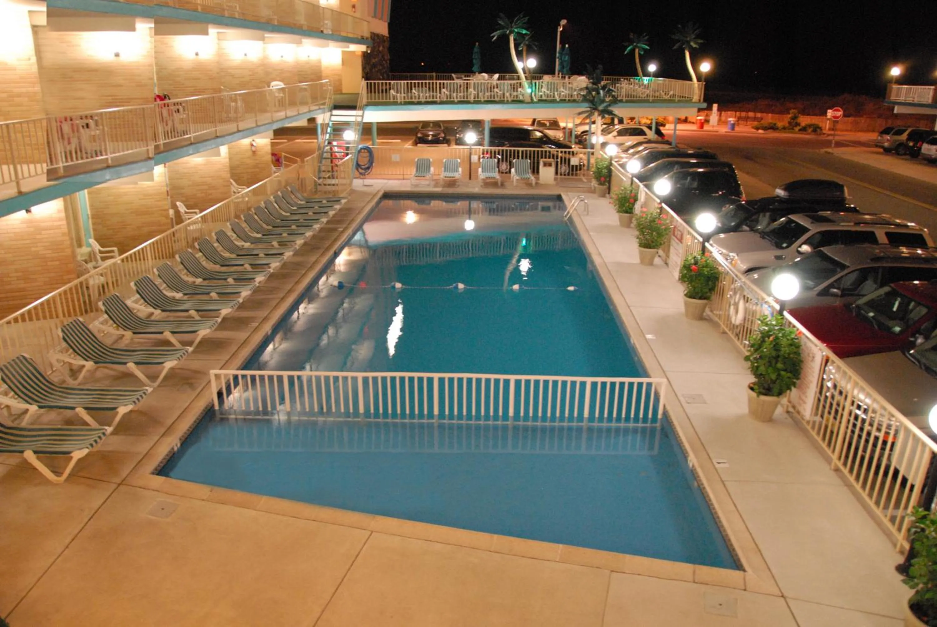 Night in Bristol Plaza Motel