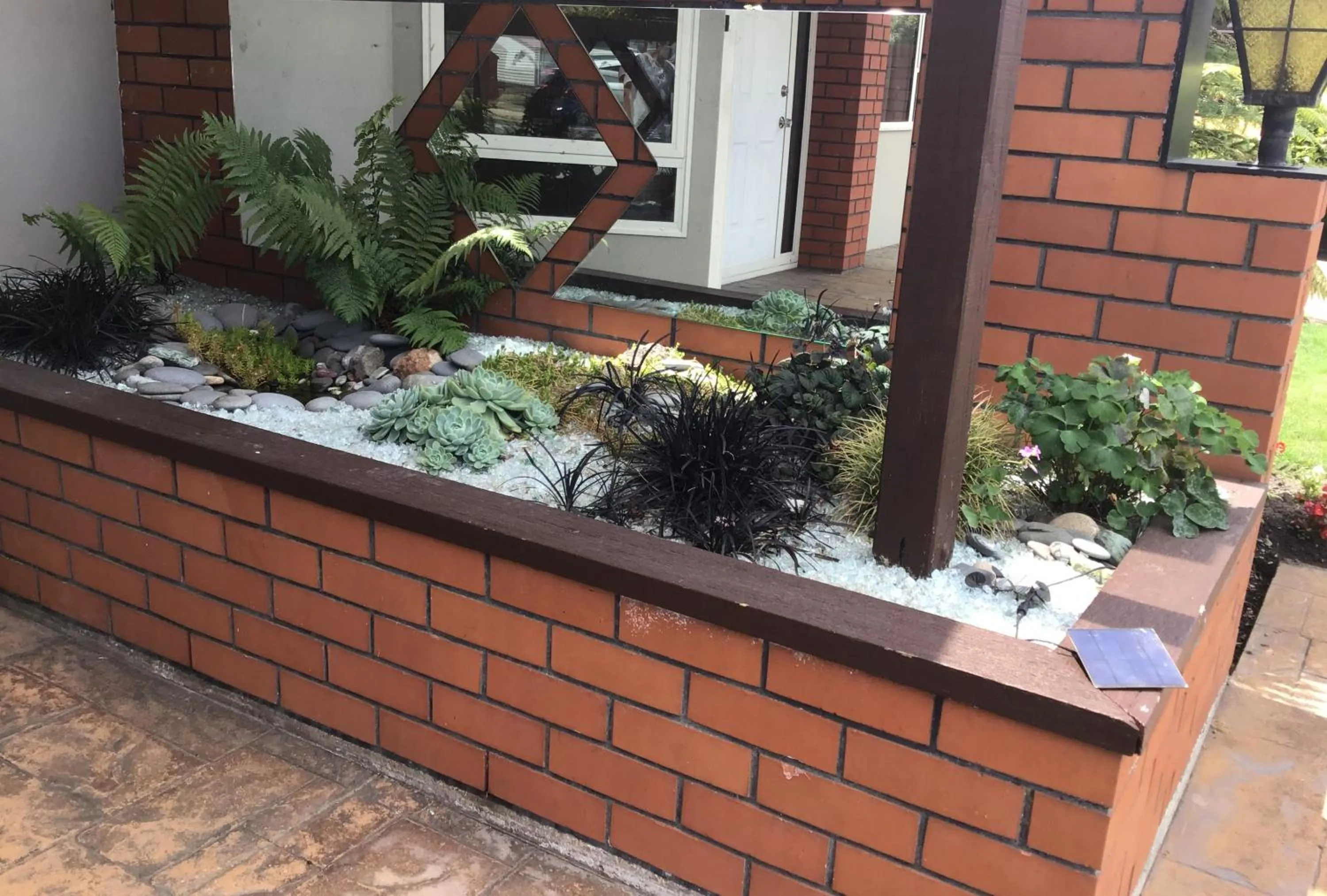 Patio in Avon City Motel