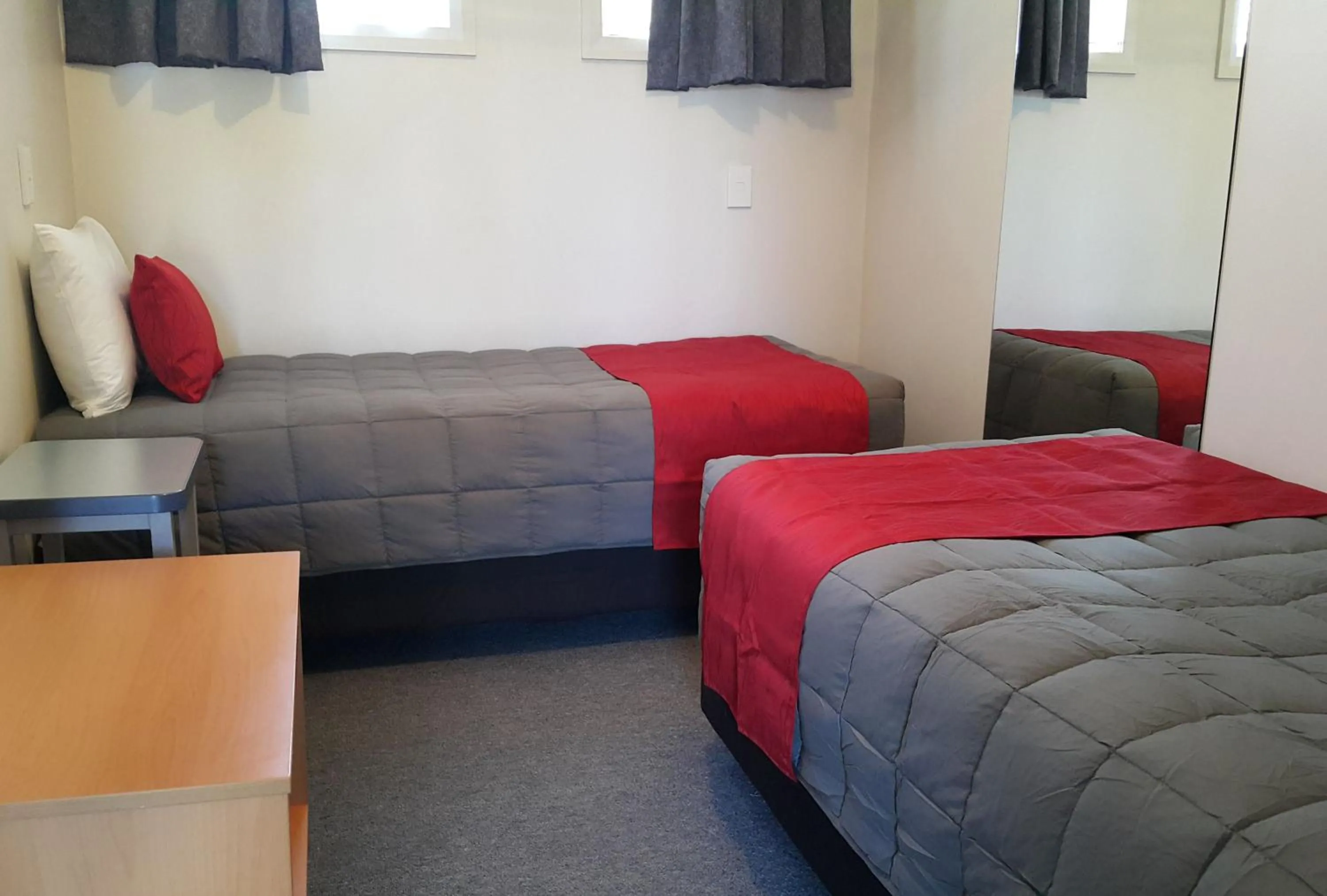 Bed in Avon City Motel