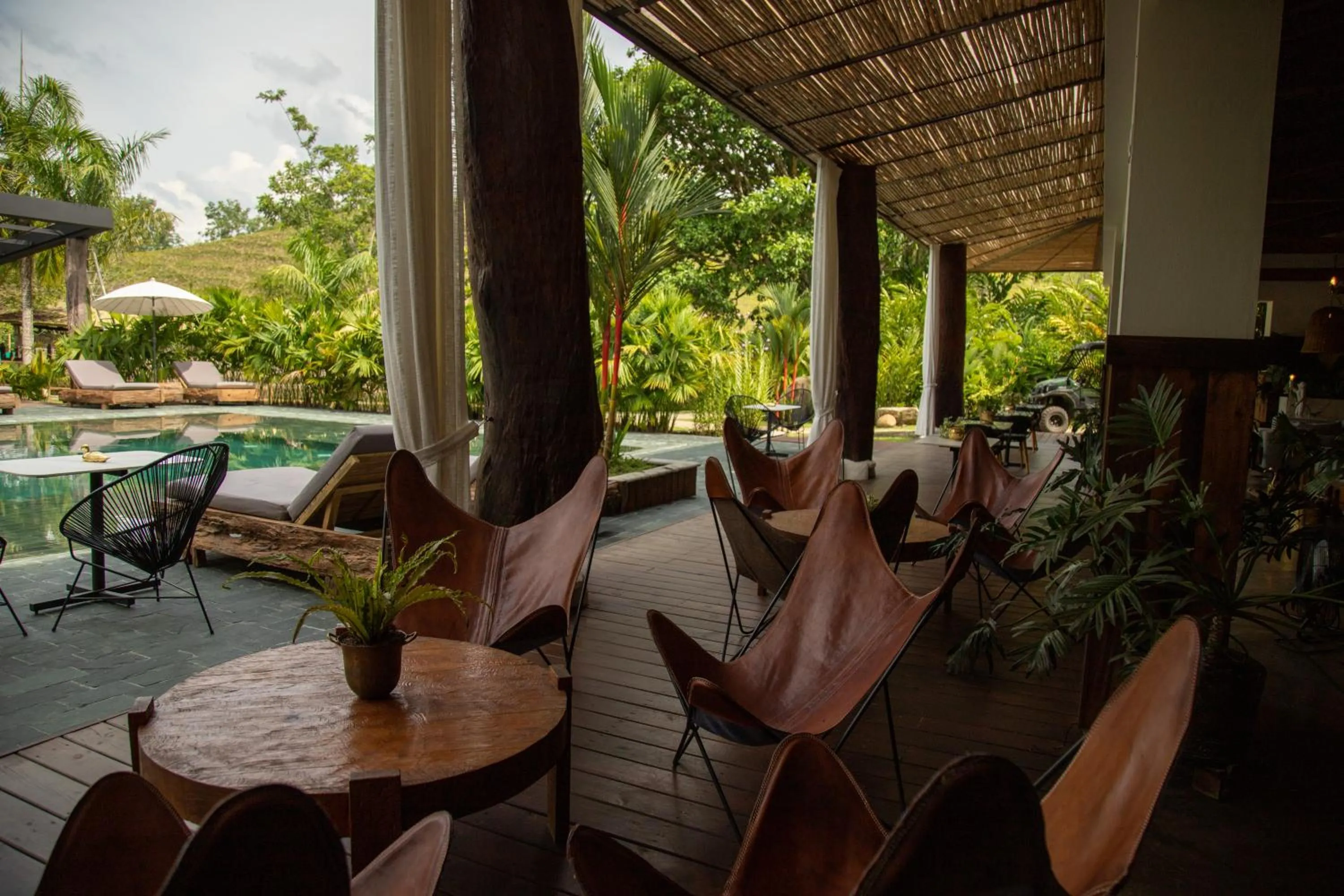 Living room in El Rio Hotel
