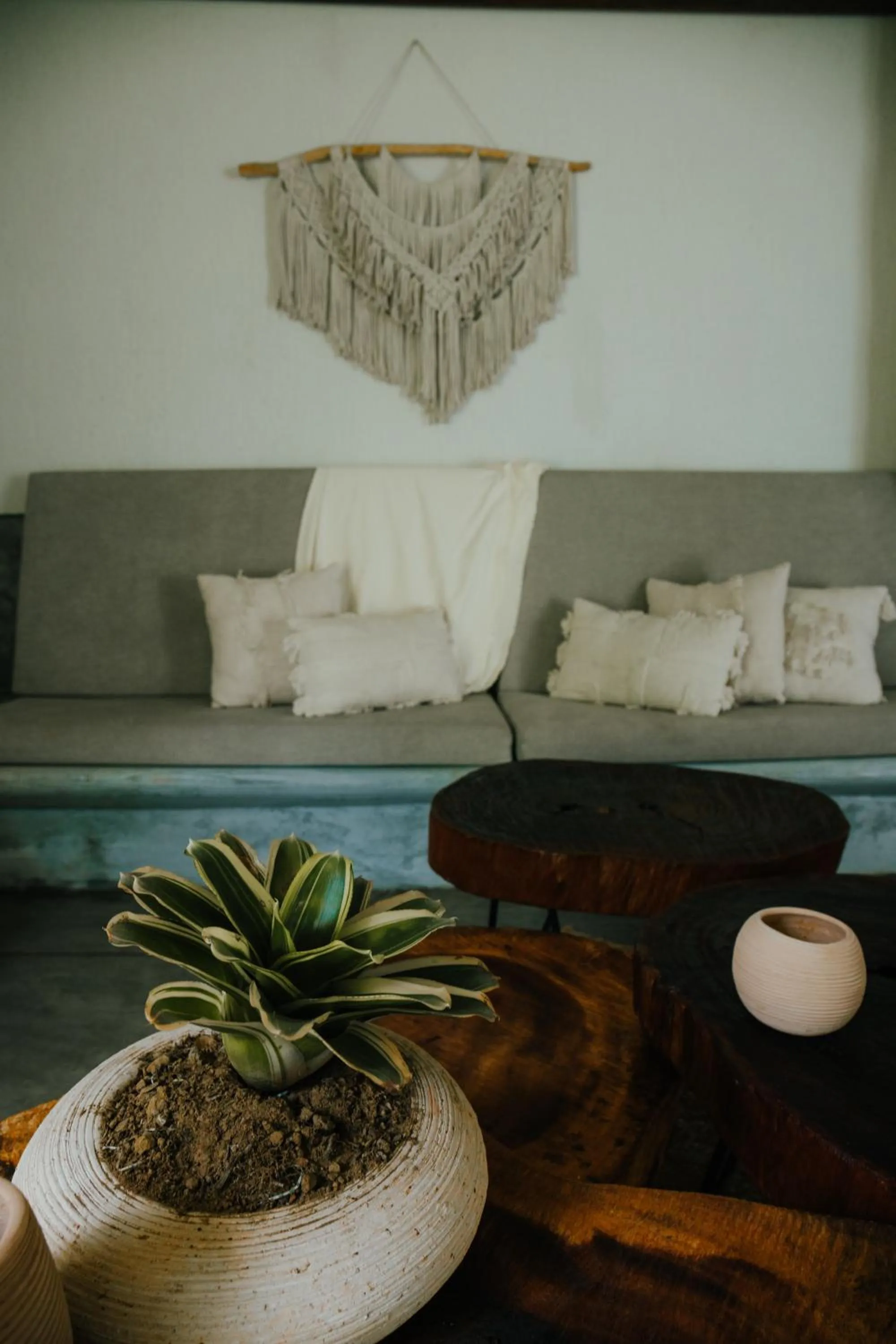 Living room in El Rio Hotel