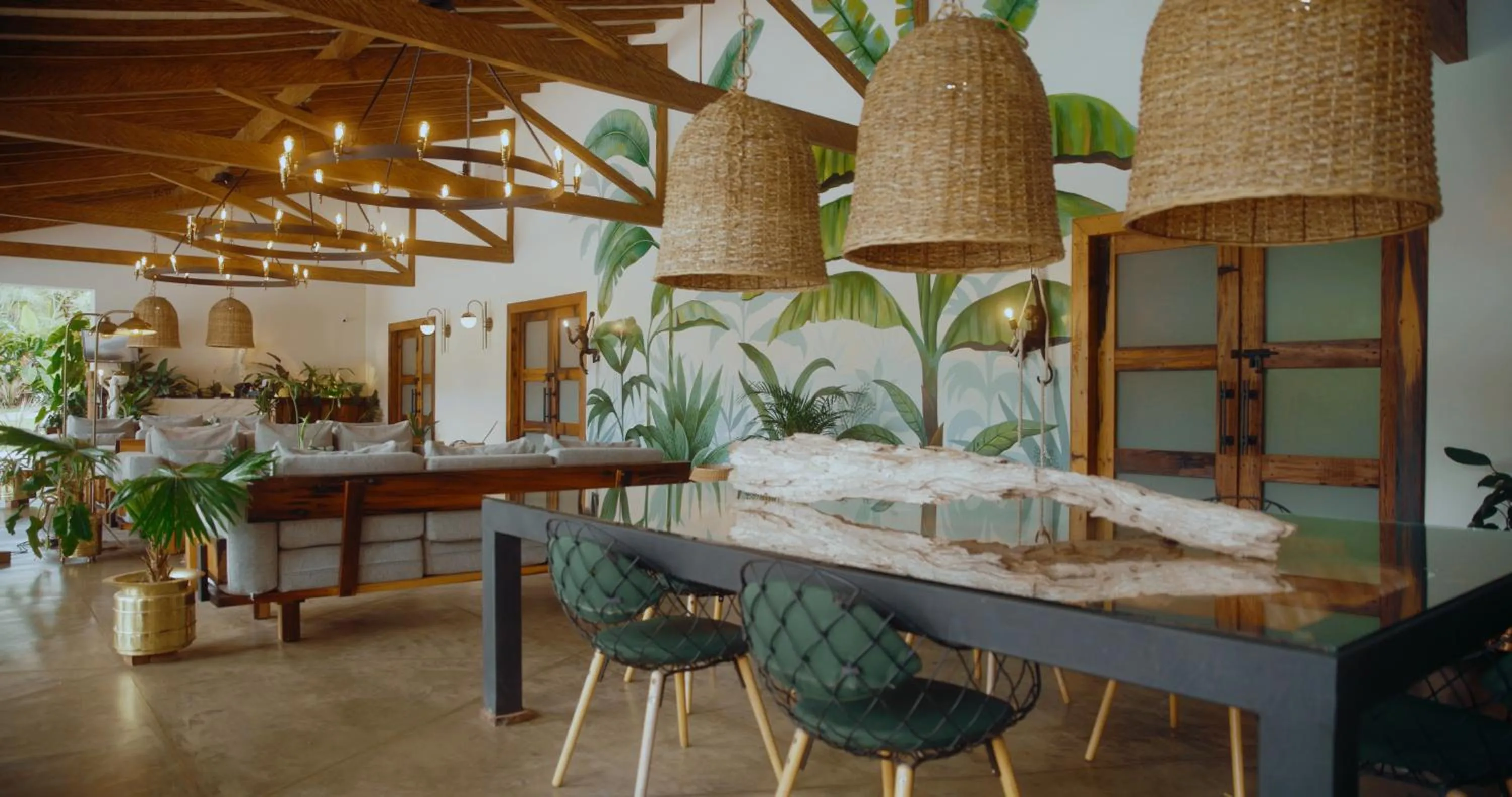 Living room in El Rio Hotel