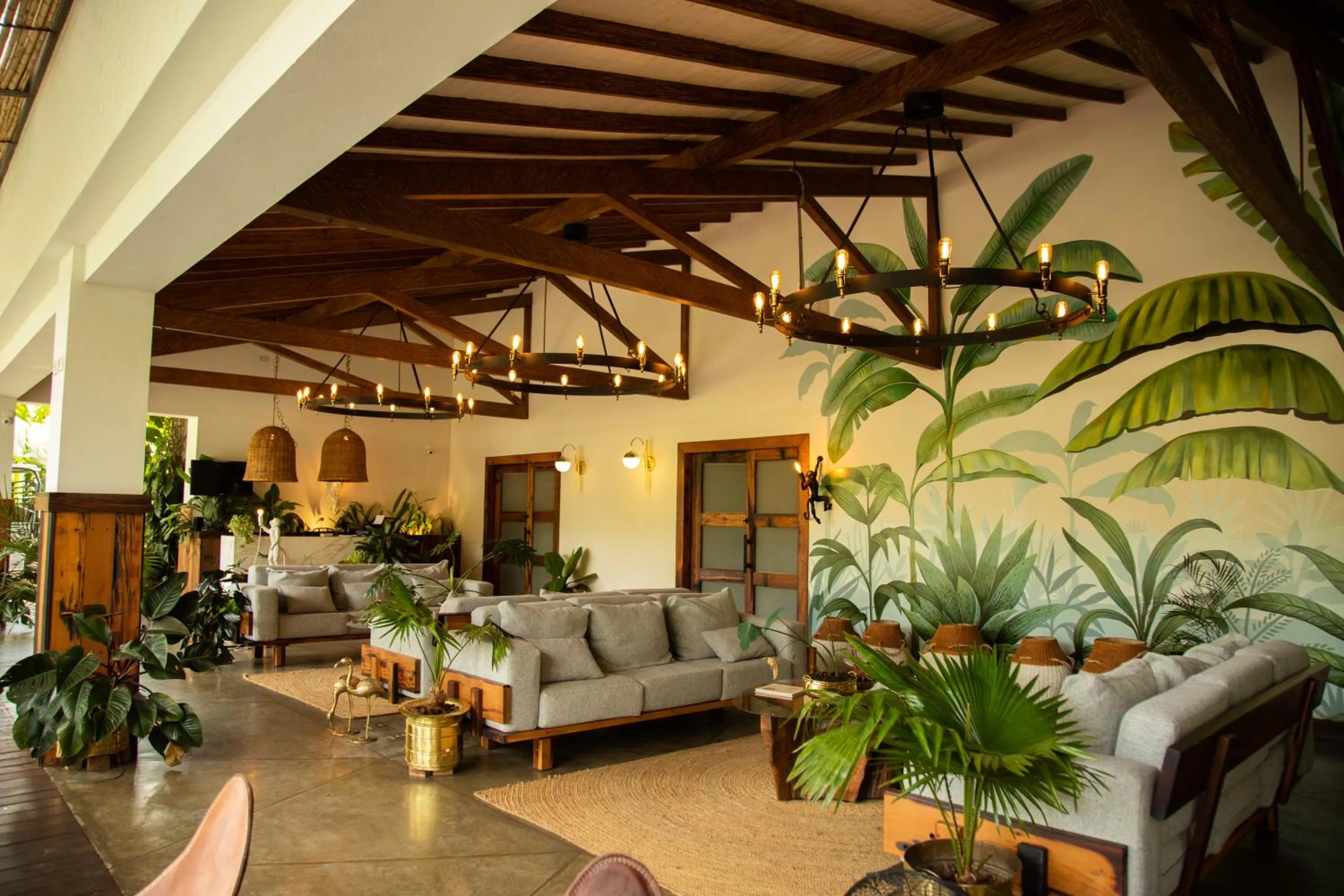 Living room in El Rio Hotel