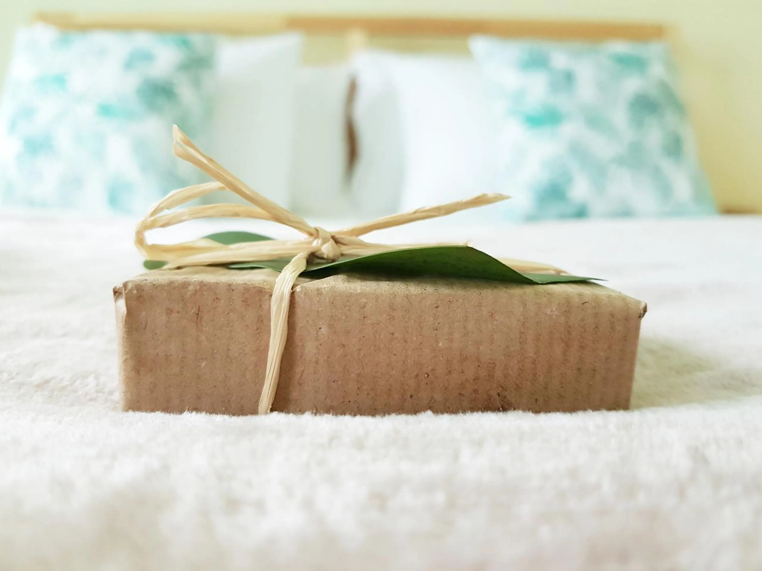 Decorative detail, Bed in Green Element Guesthouse