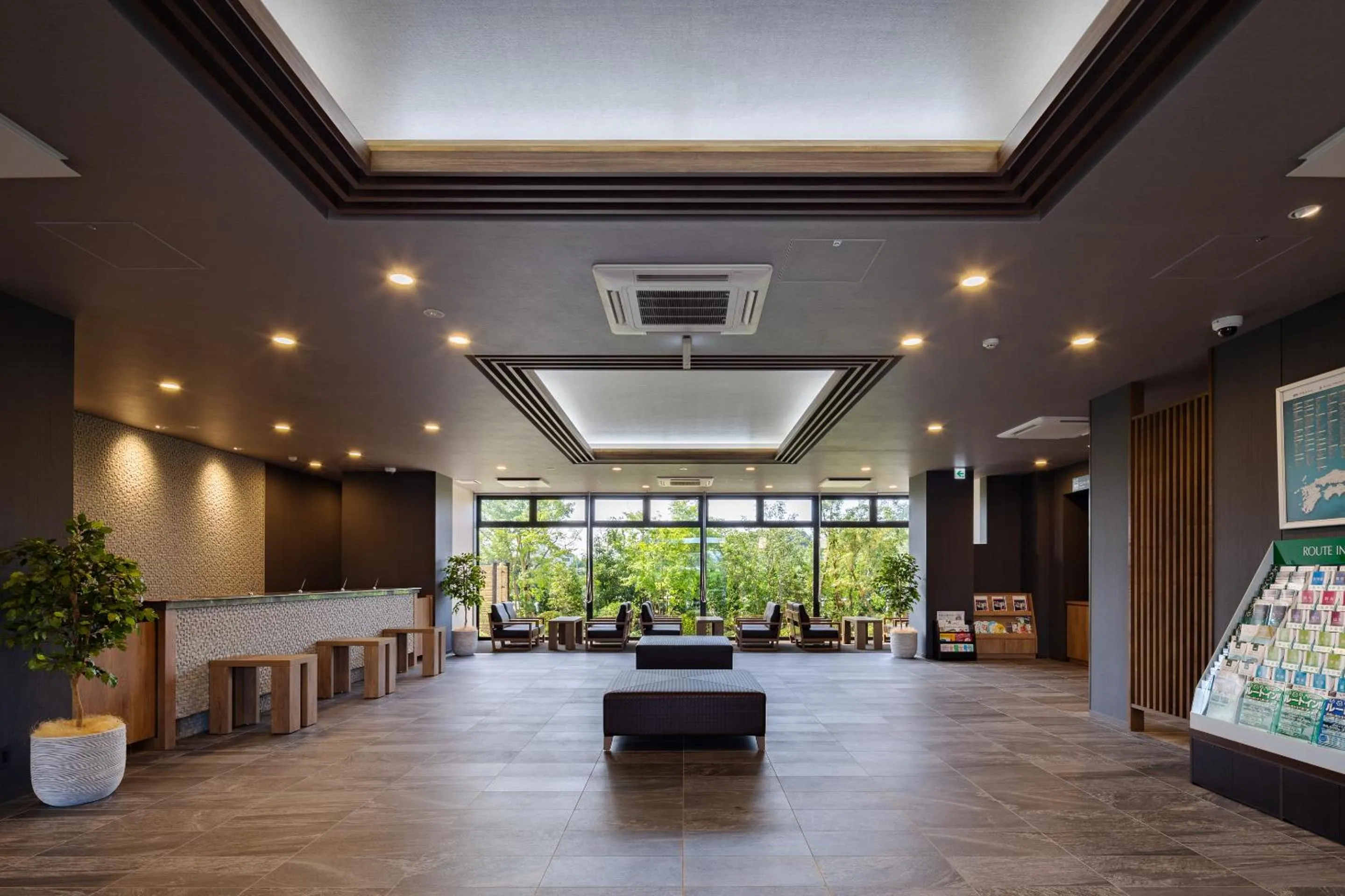 Lobby or reception in Hotel Route-Inn Kashiwa Minami -Kokudo 16Gouzoi-