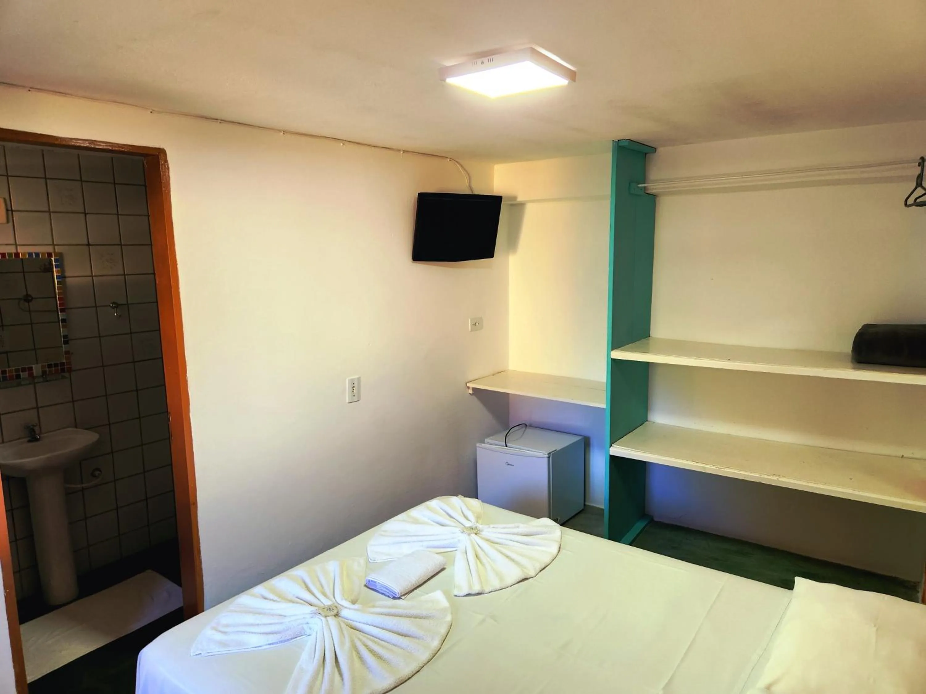 Bed in Pousada Viva Ubatuba