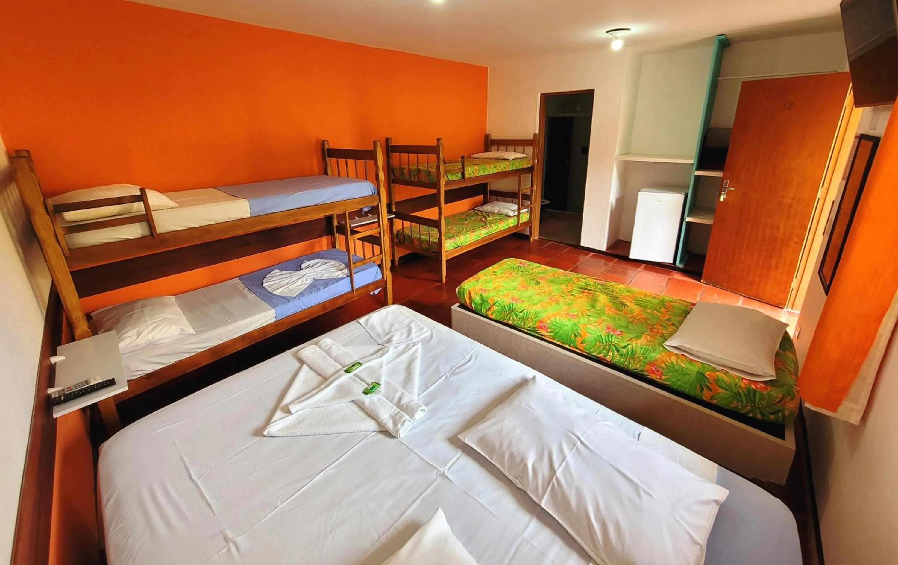 Bedroom, Bed in Pousada Viva Ubatuba