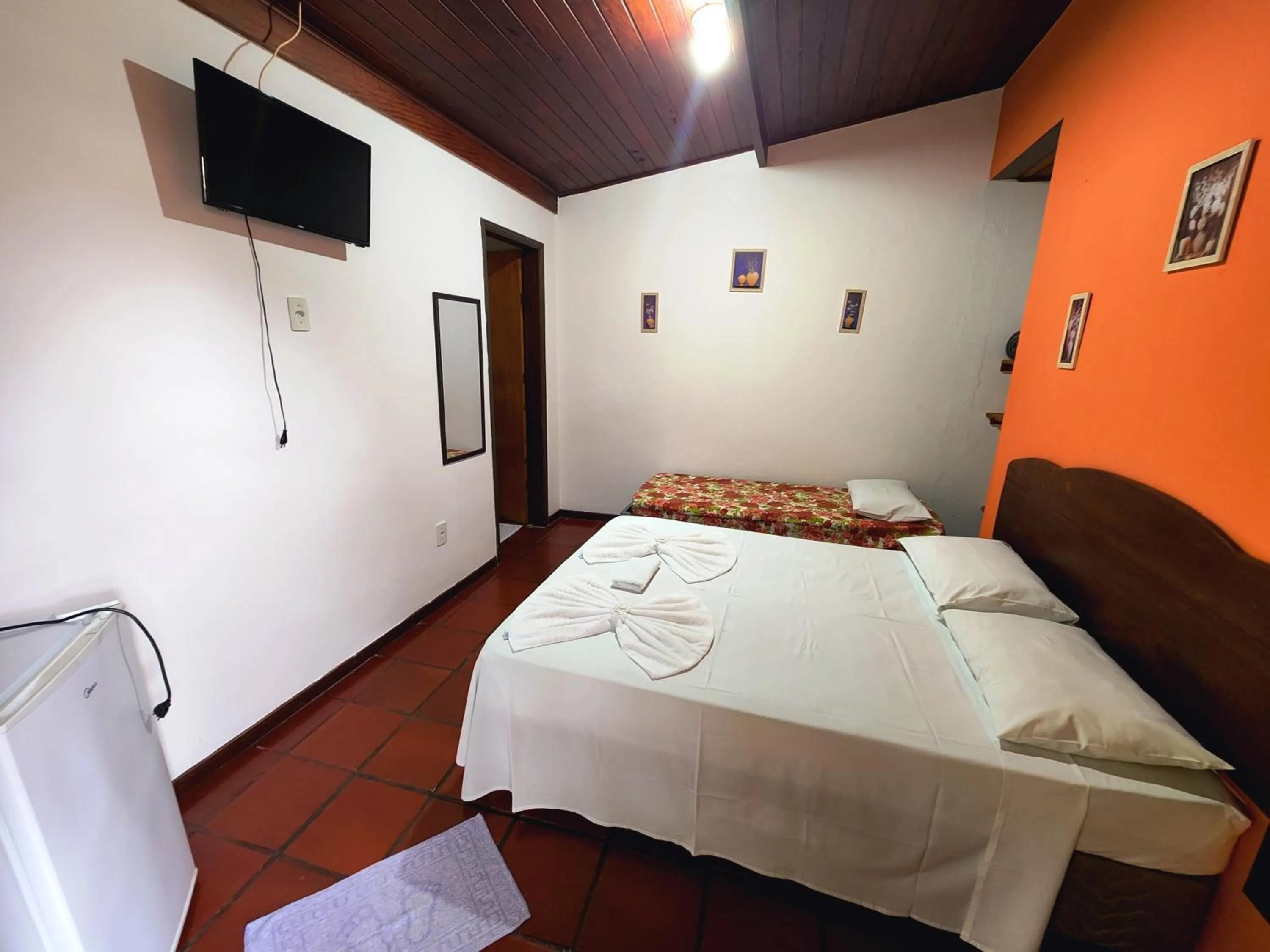 Bedroom, Bed in Pousada Viva Ubatuba