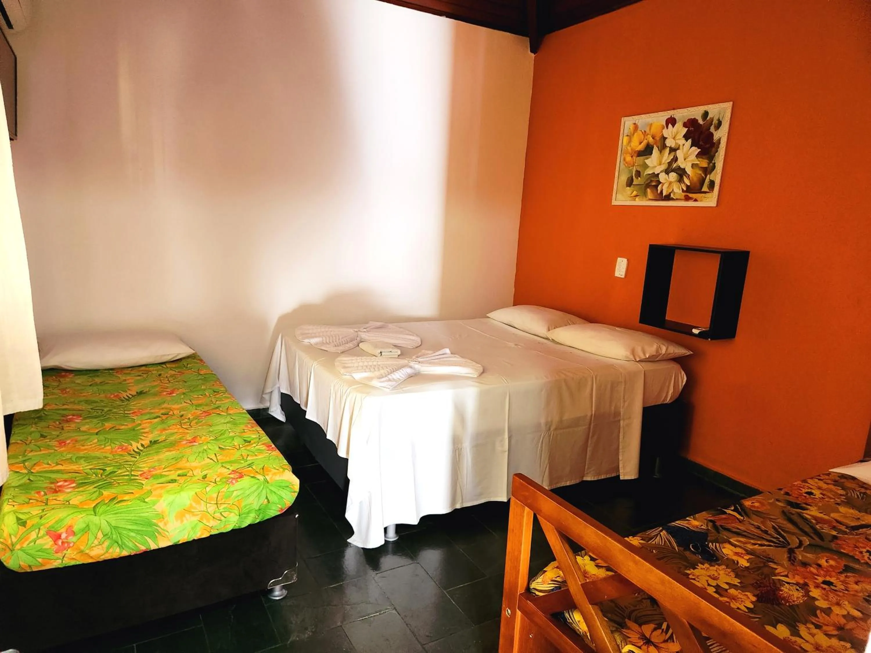 Bedroom, Bed in Pousada Viva Ubatuba