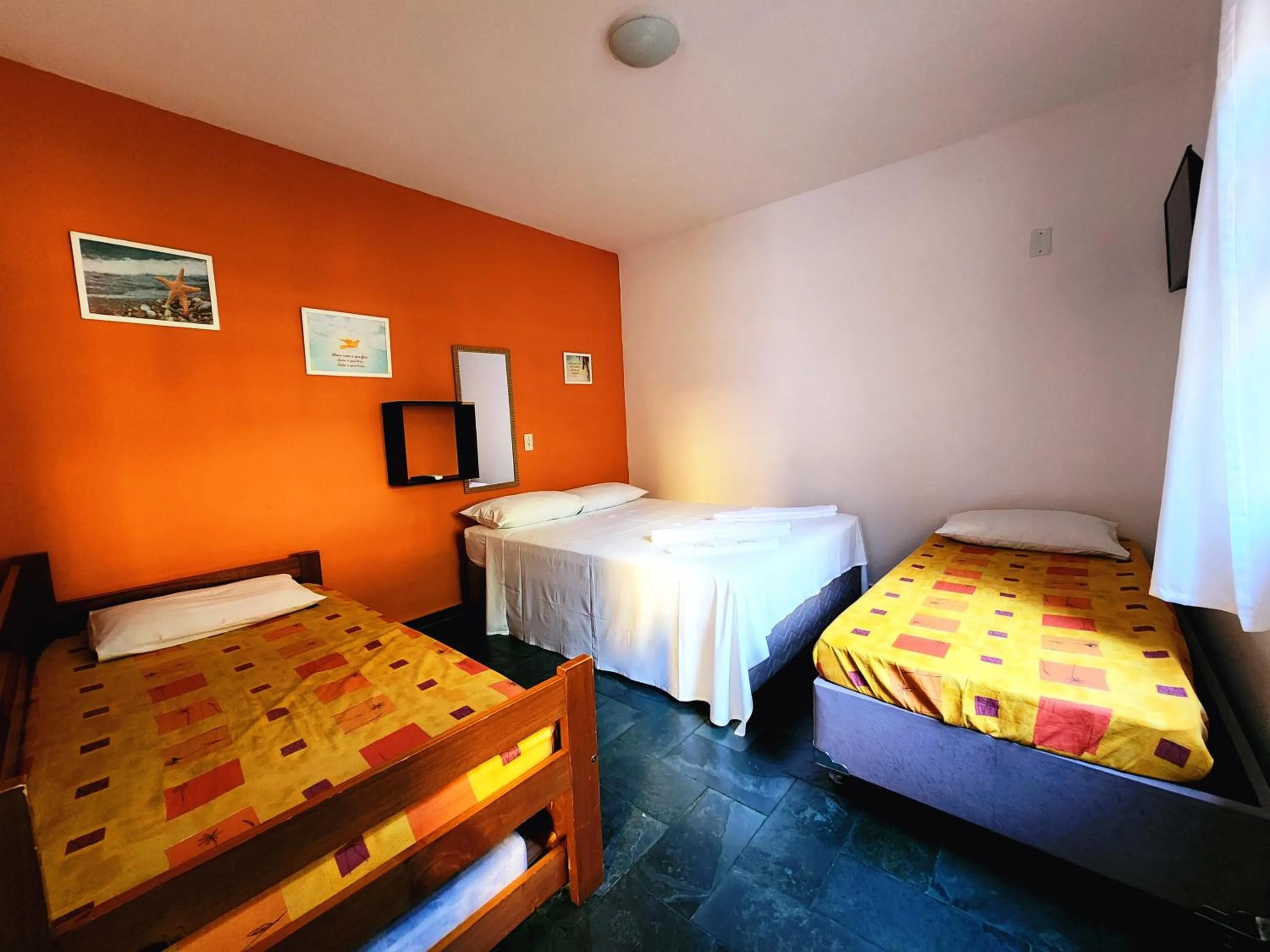 Bedroom, Bed in Pousada Viva Ubatuba