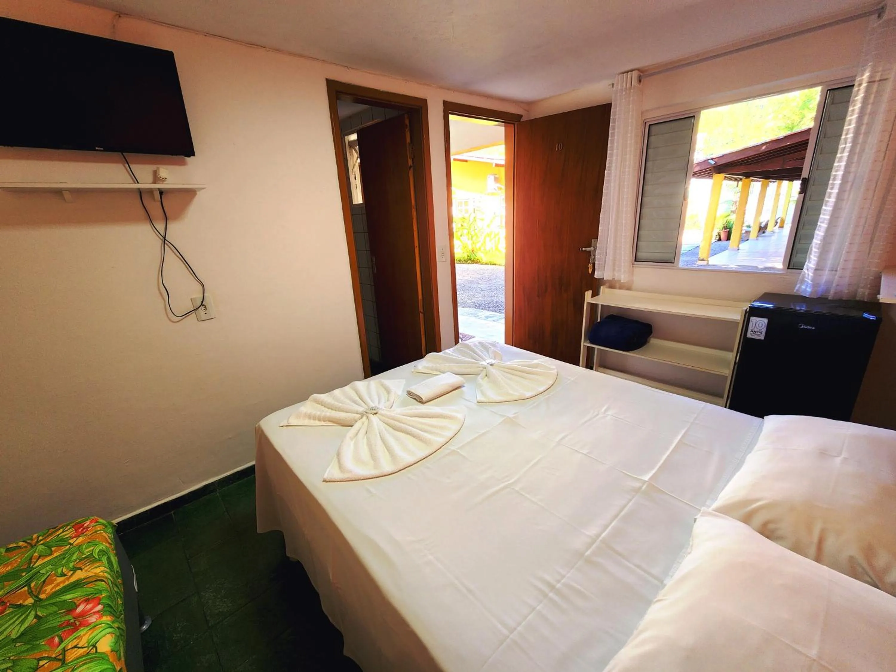 Bed in Pousada Viva Ubatuba