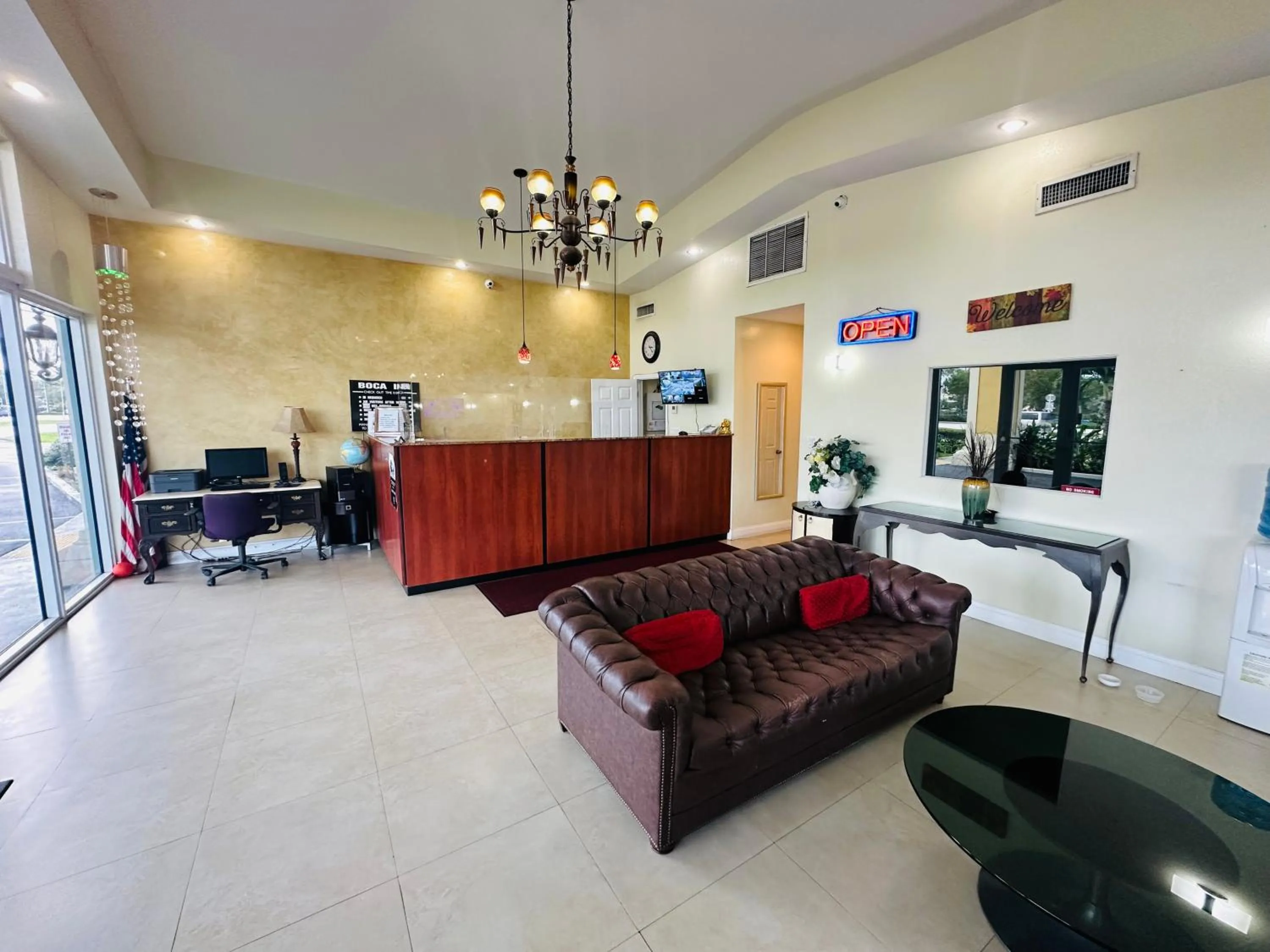 Lobby or reception in Boca Inn