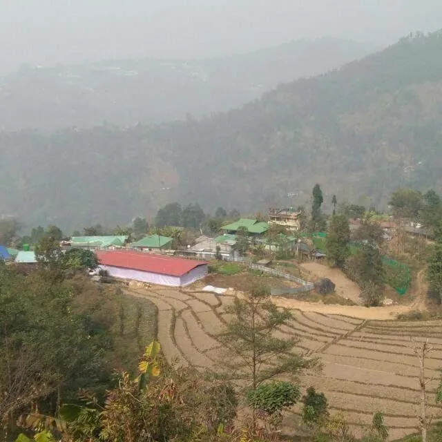 Mountain view in Yakchiri Homestay
