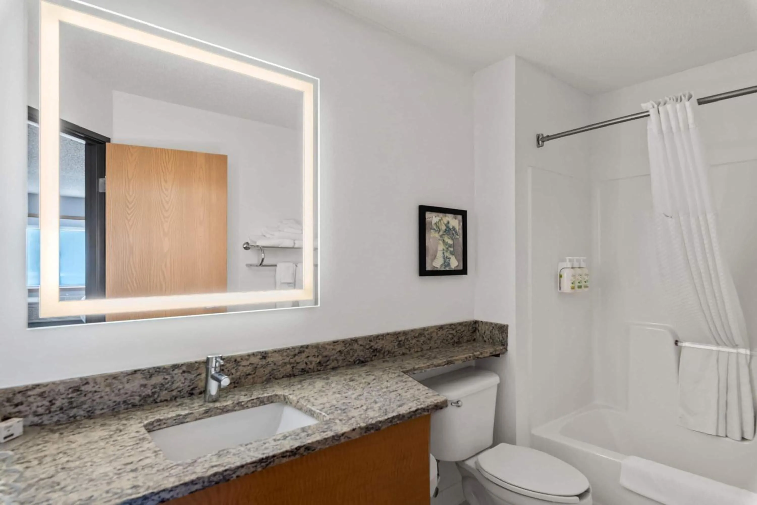 Bathroom in AmericInn by Wyndham Crookston U of M Crookston