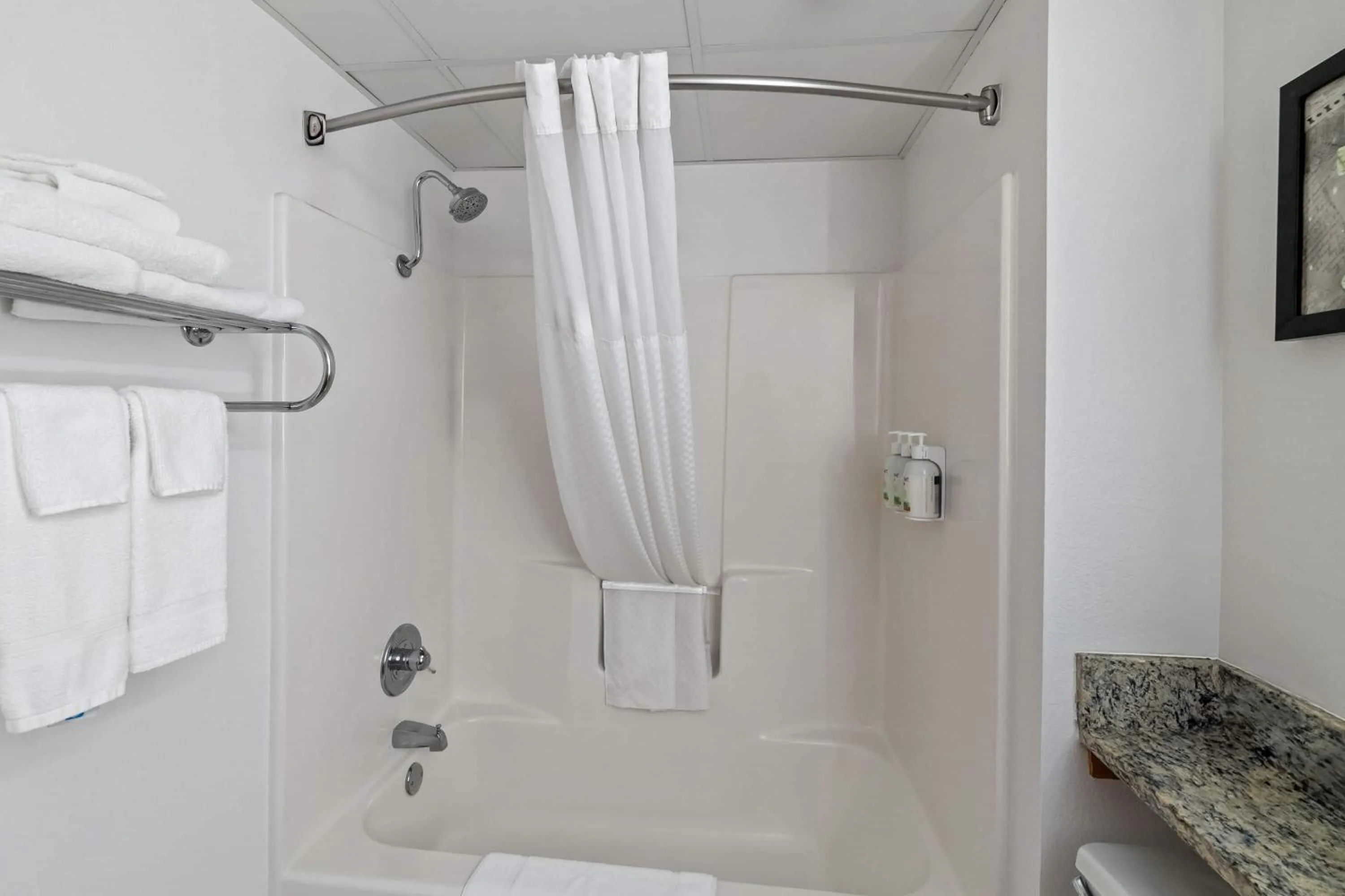 Bathroom in AmericInn by Wyndham Crookston U of M Crookston