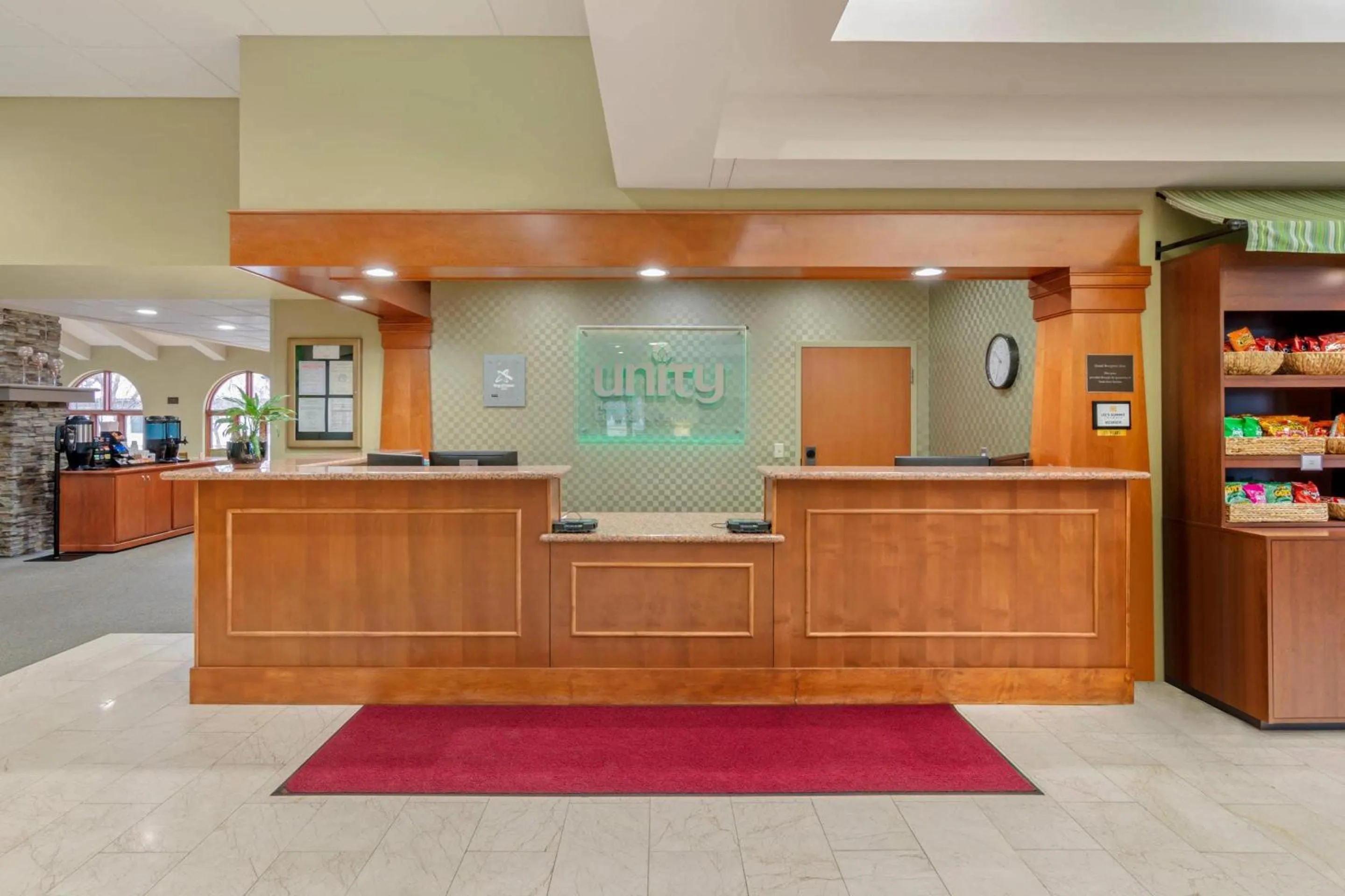 Lobby or reception in Unity Hotel and Conference Ctr, an Ascend Collection Hotel