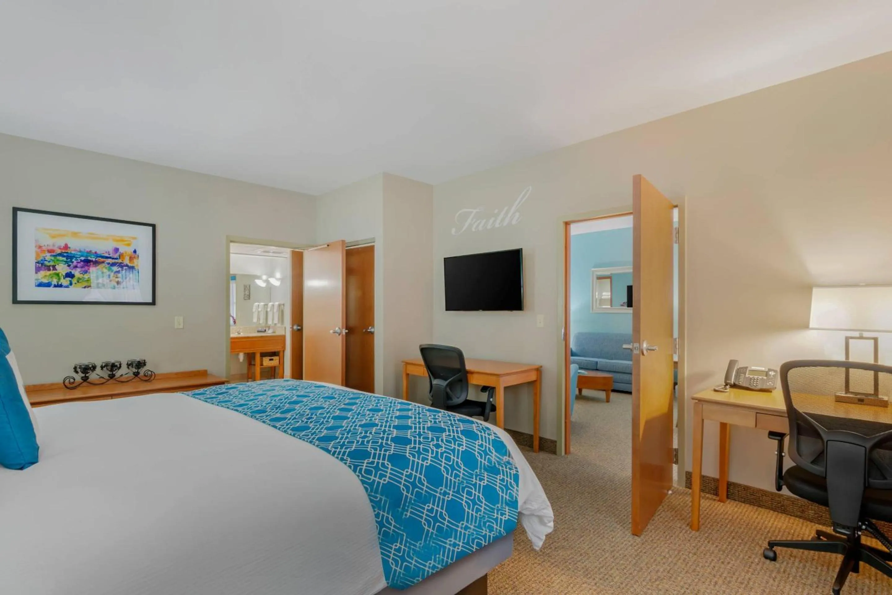 Bedroom, Bed in Unity Hotel and Conference Ctr, an Ascend Collection Hotel