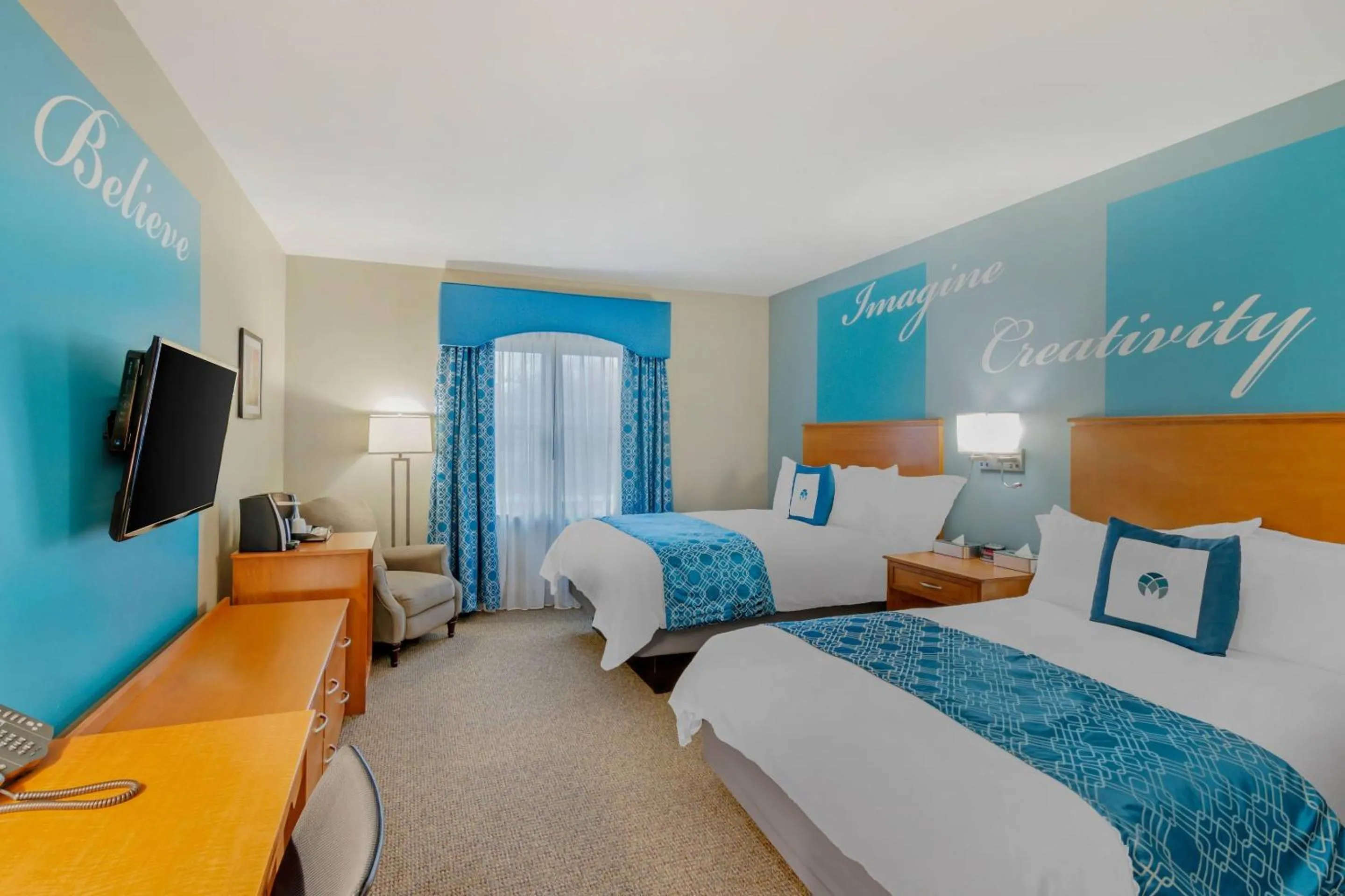 Bedroom, Bed in Unity Hotel and Conference Ctr, an Ascend Collection Hotel