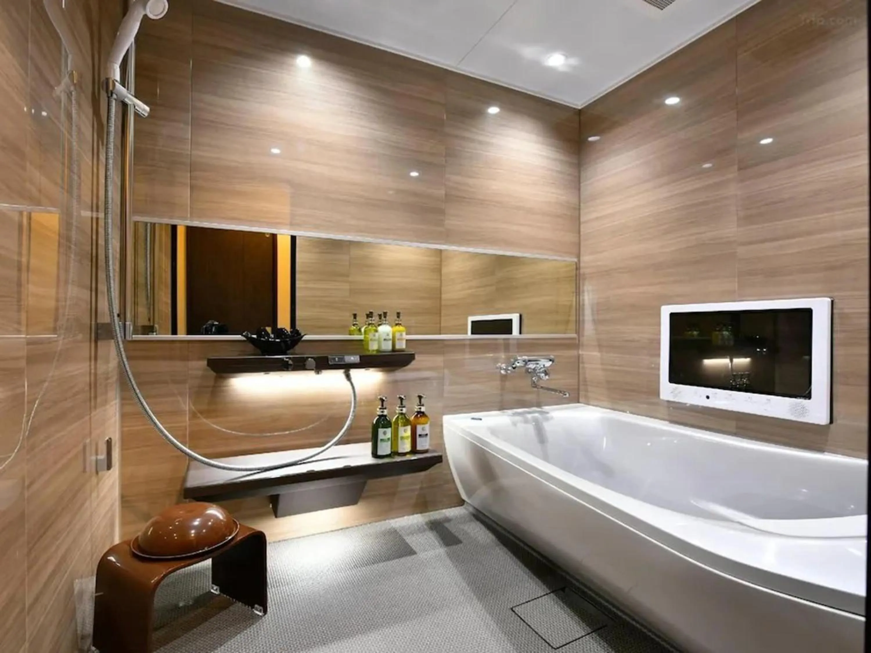 Bathroom in Hotel Petit Bali Garden Shin Okubo - Shinjuku Sta 10min walk -