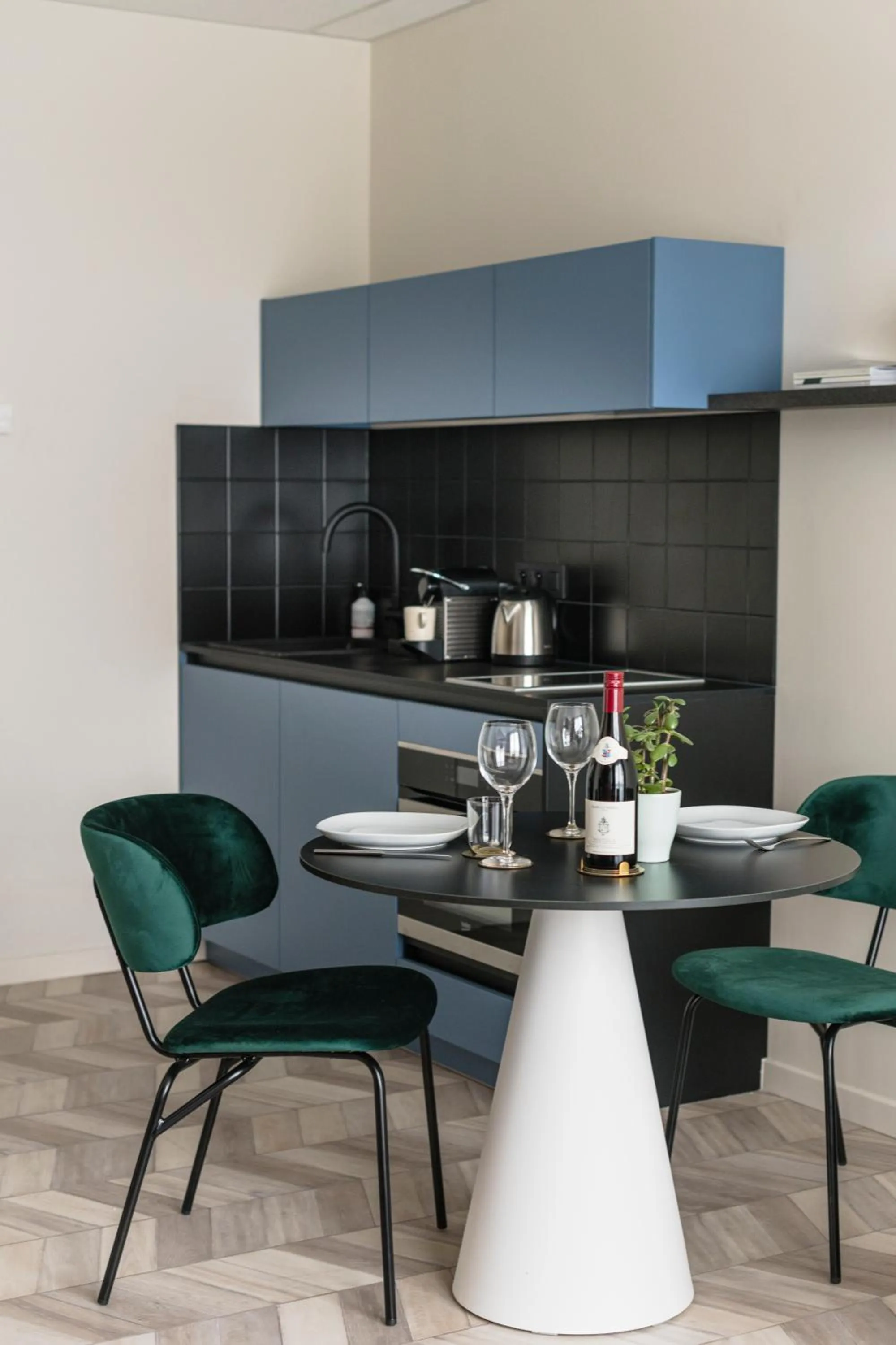 Kitchen or kitchenette in ROXI The Urban Residence Brussels