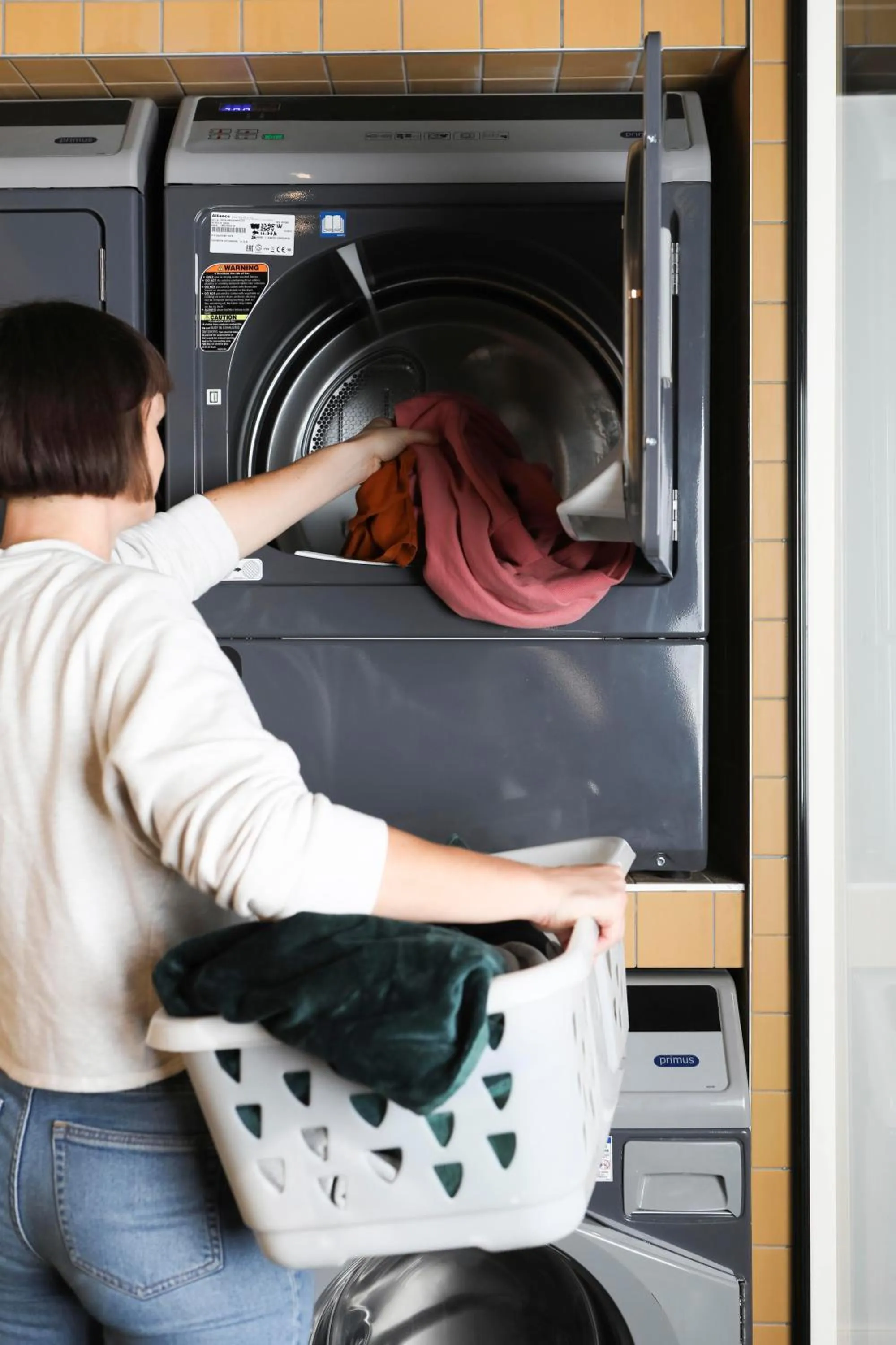 washing machine in ROXI The Urban Residence Brussels