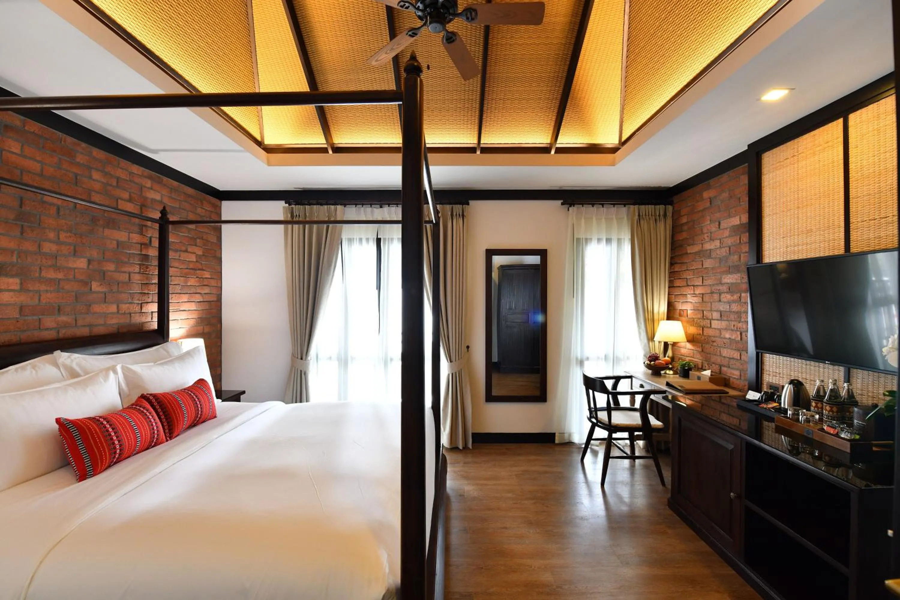 Living room, Bed in El Barrio Lanna