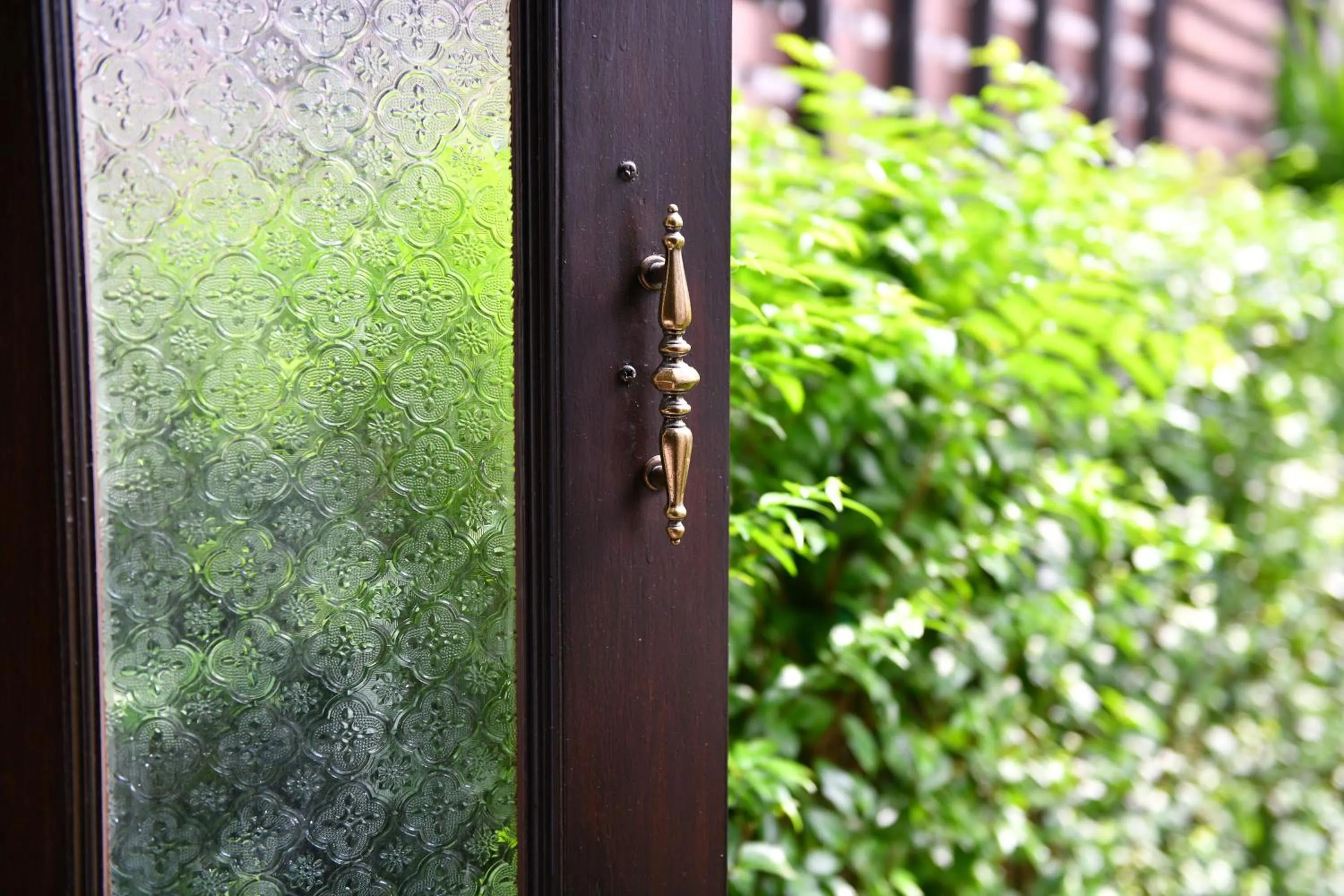 Garden view in El Barrio Lanna