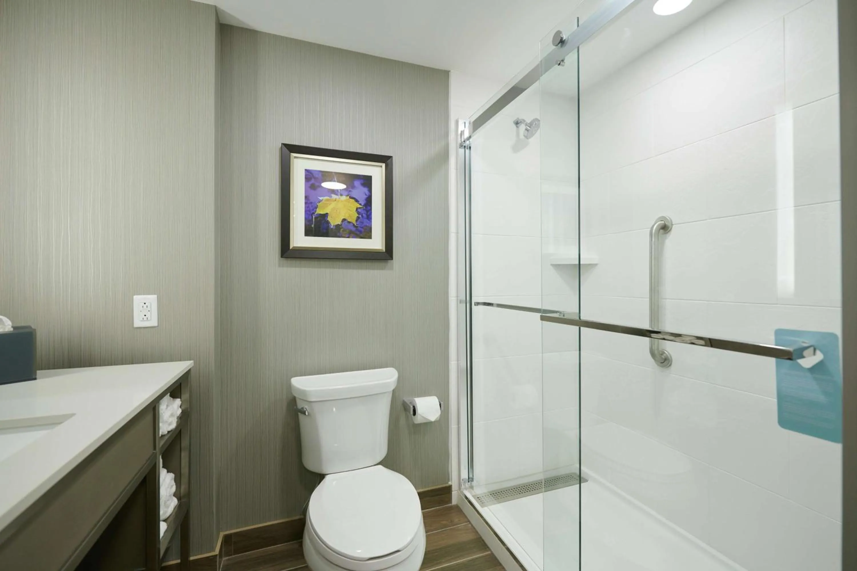 Bathroom in Hilton Garden Inn St. John's Newfoundland, Canada