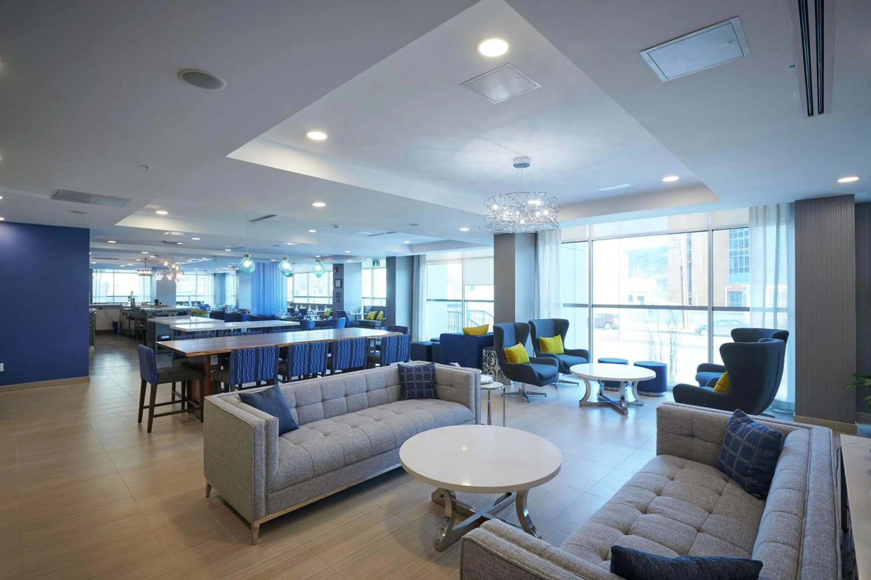 Lobby or reception in Hilton Garden Inn St. John's Newfoundland, Canada