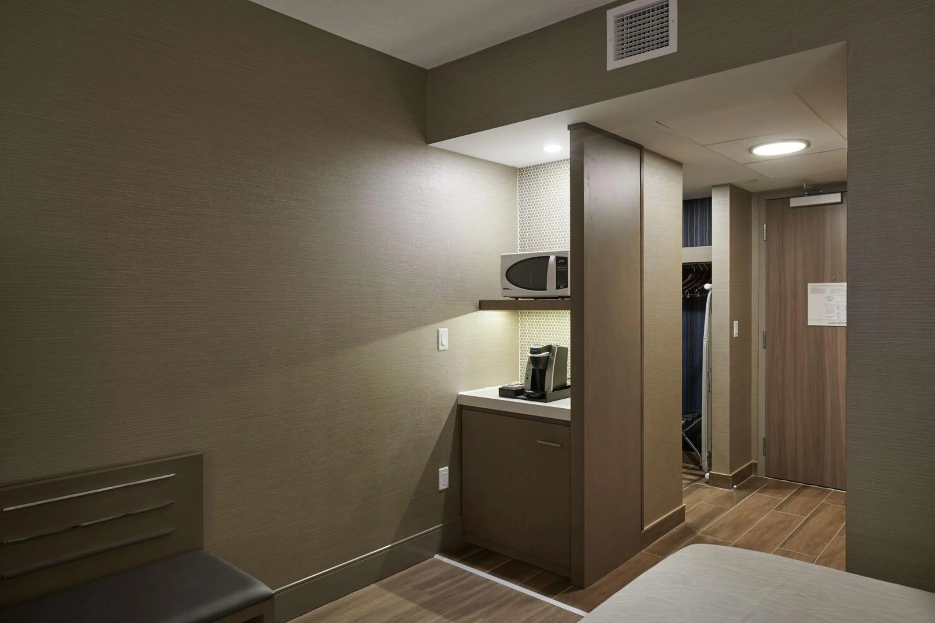 Photo of the whole room, Bed in Hilton Garden Inn St. John's Newfoundland, Canada