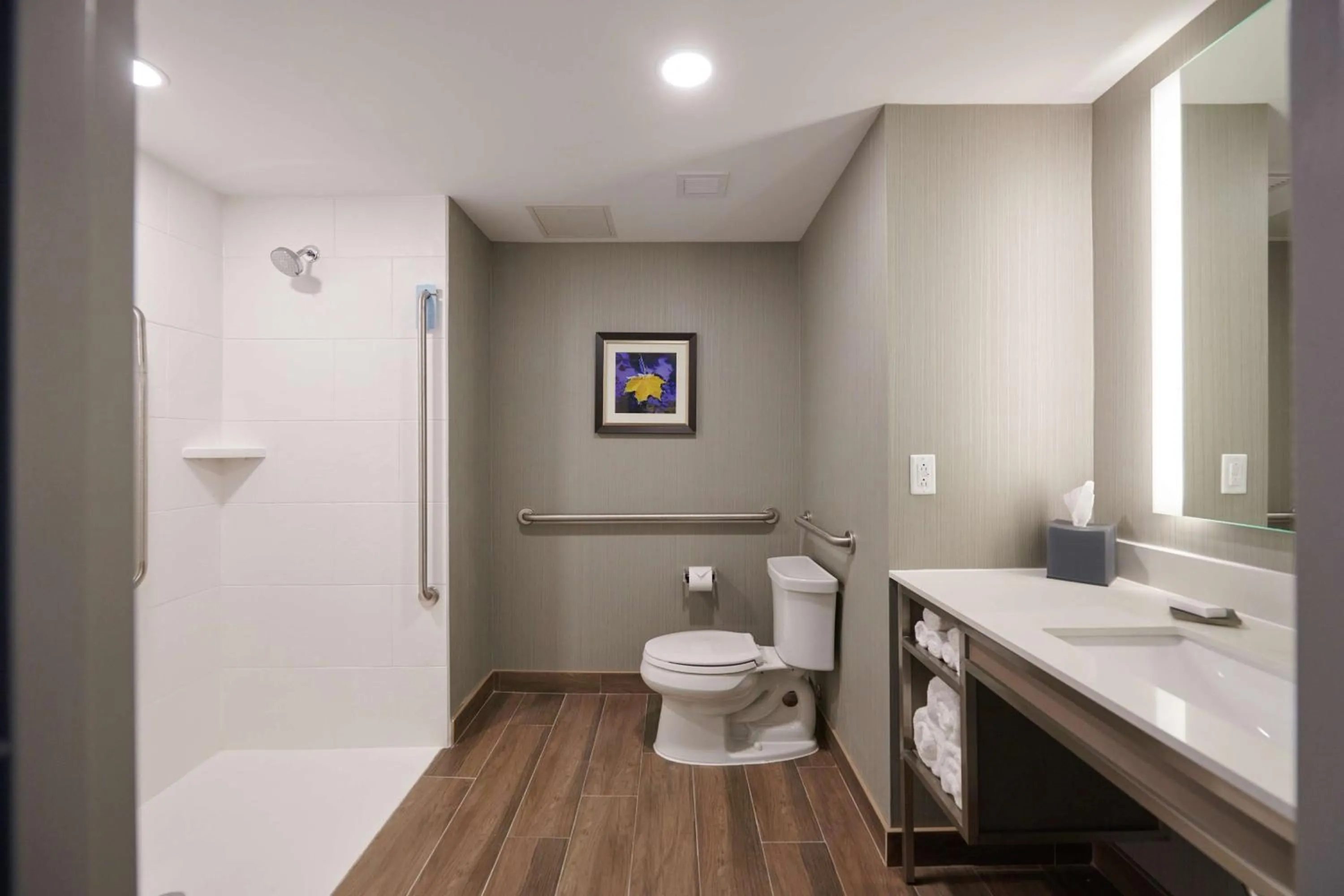 Bathroom in Hilton Garden Inn St. John's Newfoundland, Canada