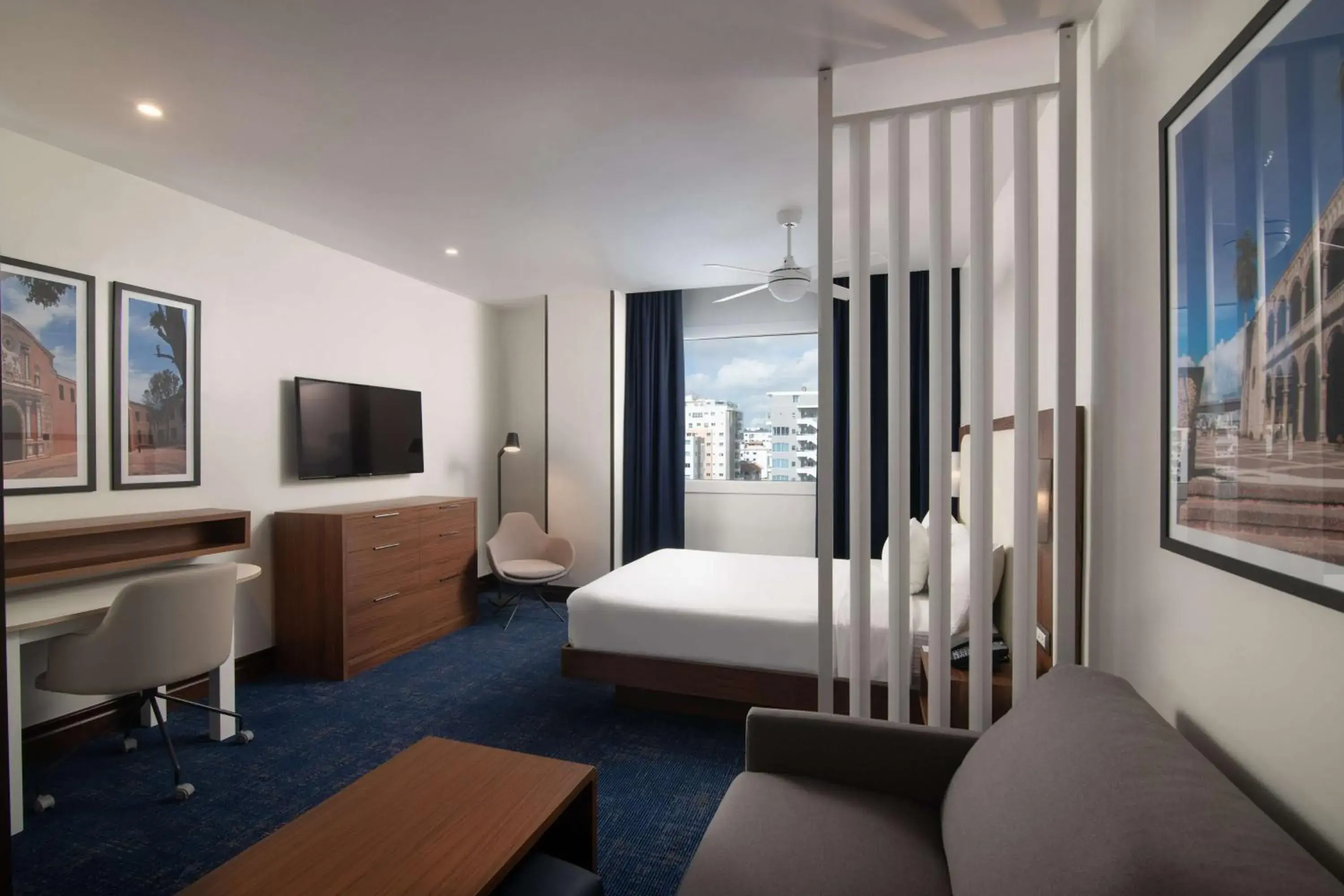 Queen Corner Studio with City View in Homewood Suites By Hilton Santo Domingo Queen Corner Studio with City View in Homewood Suites By Hilton Santo Domingo