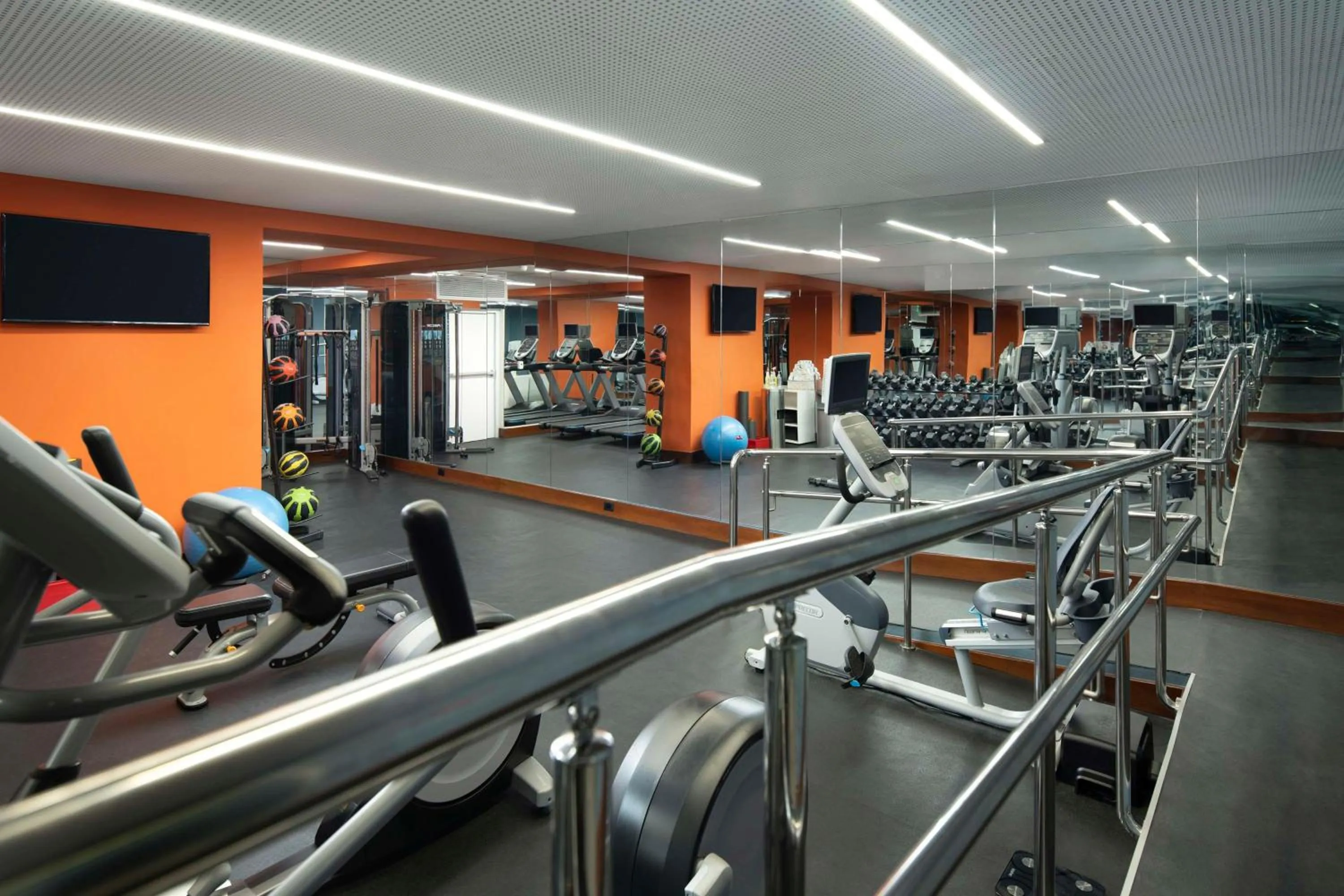 Fitness centre/facilities in Homewood Suites By Hilton Santo Domingo