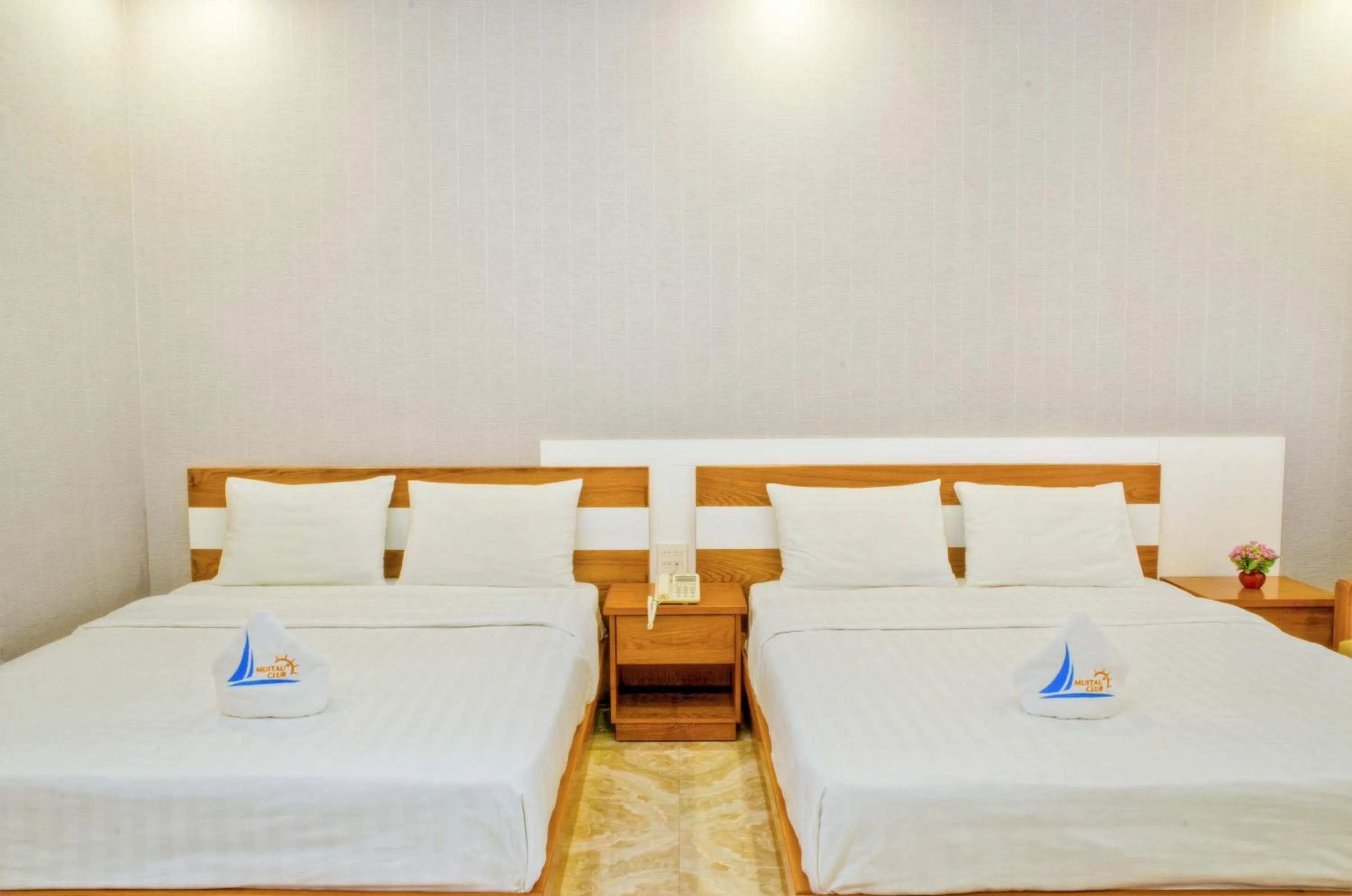 Bed in Mui Tau Hotel Phan Ri Cua