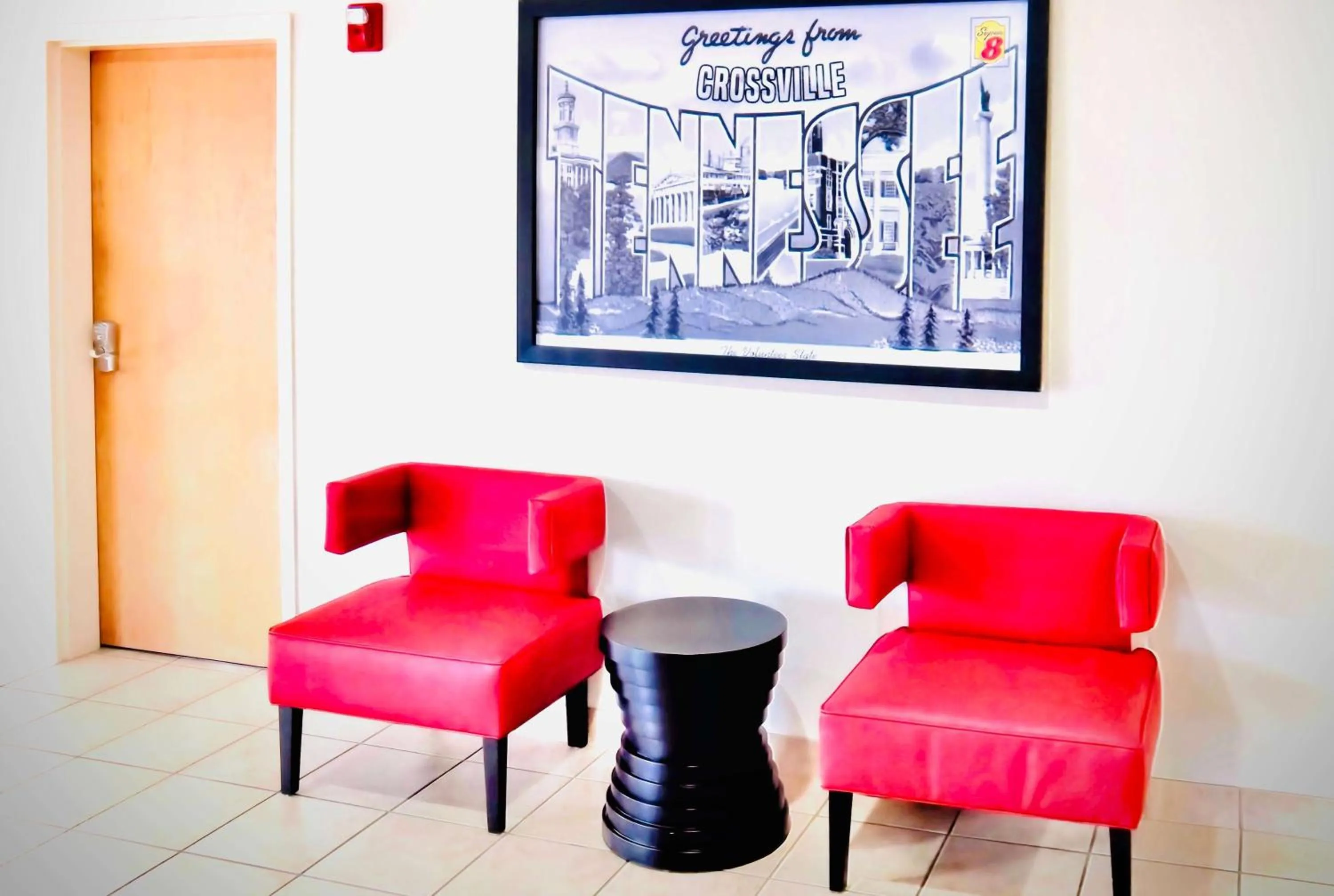 Lobby or reception in Super 8 by Wyndham Crossville TN