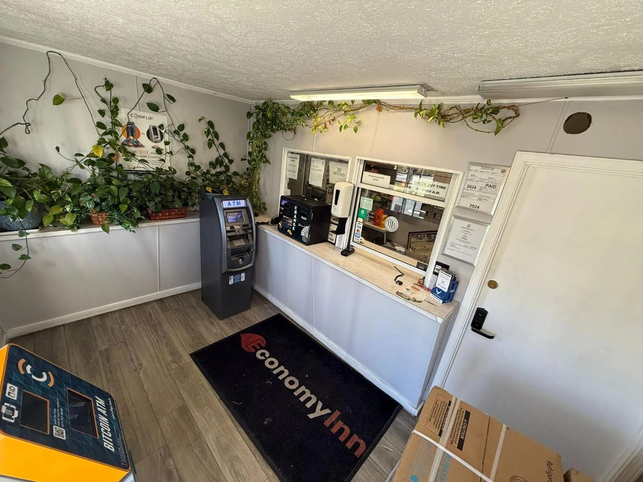 Lobby or reception in OYO Hotel Economy Inn US-29 Danville