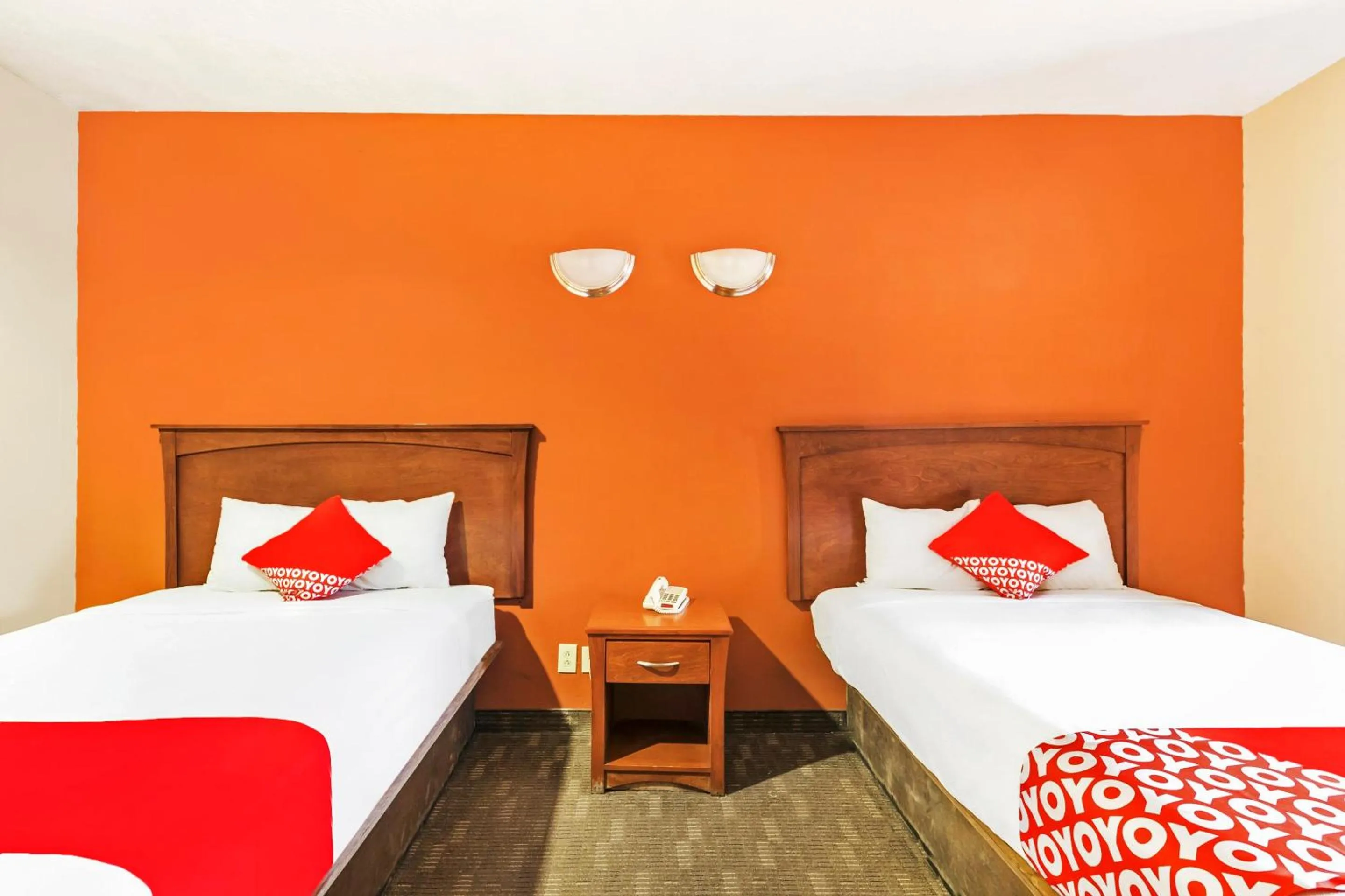 Bedroom in OYO Hotel Jewett TX Southwest, I-45