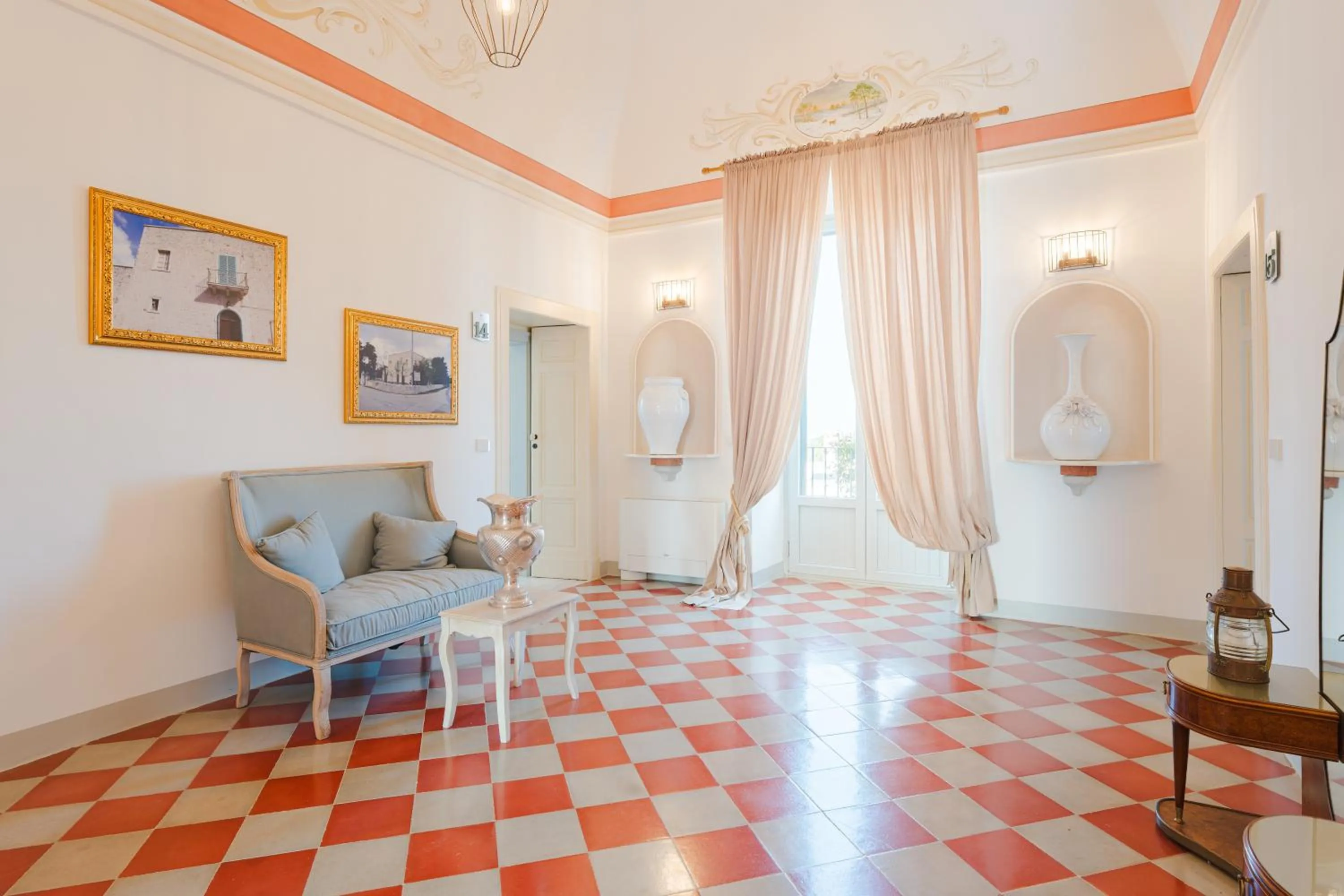 Living room in Borgo Cozzana