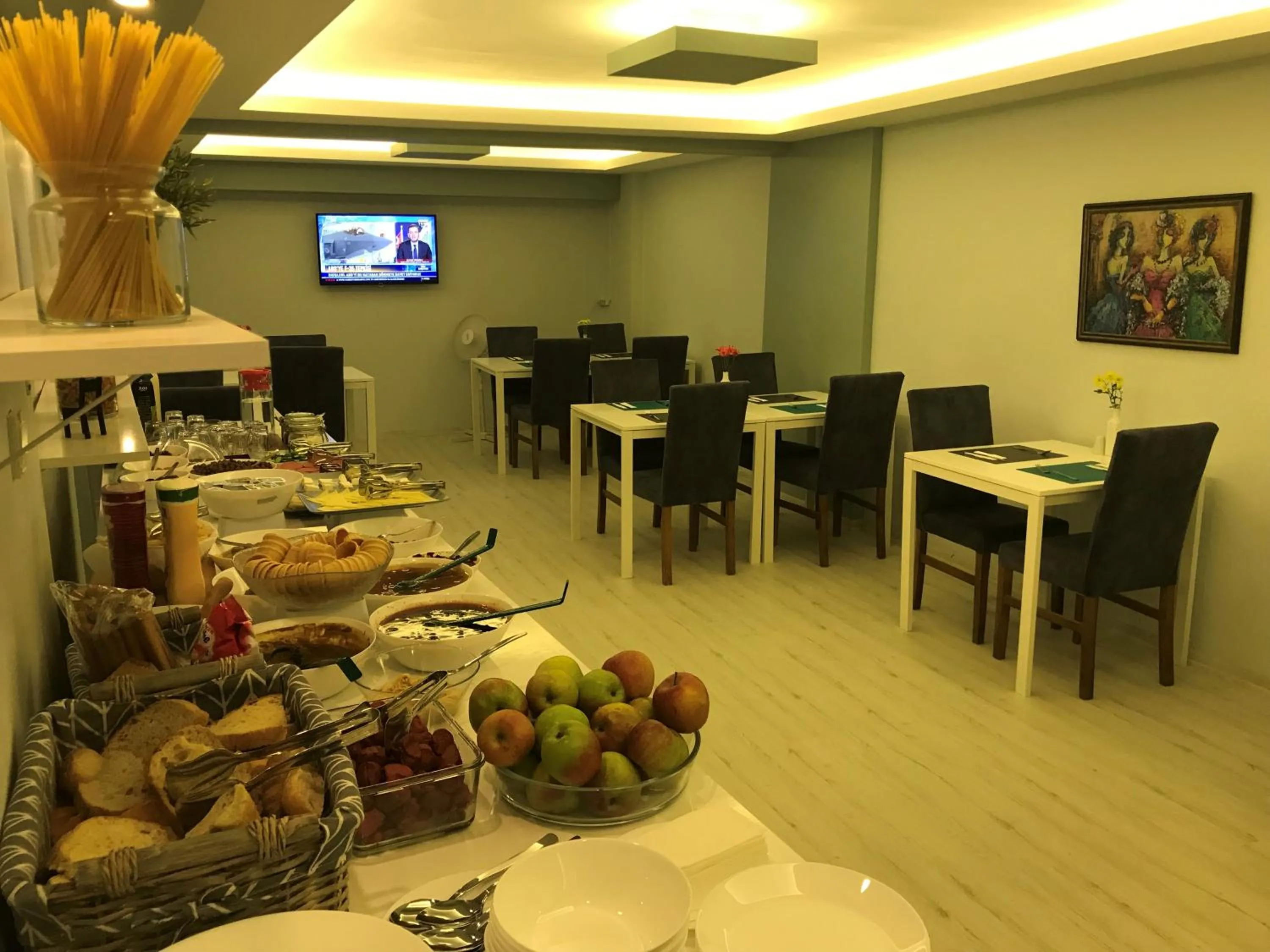 Breakfast in The Breeze Hotel