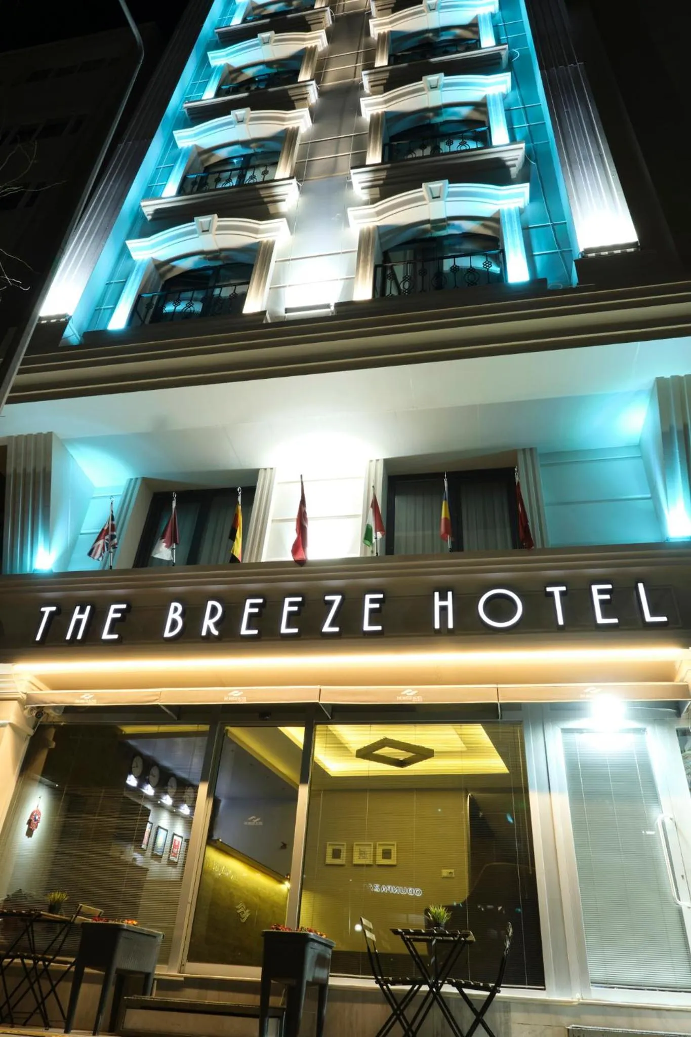 Property building in The Breeze Hotel