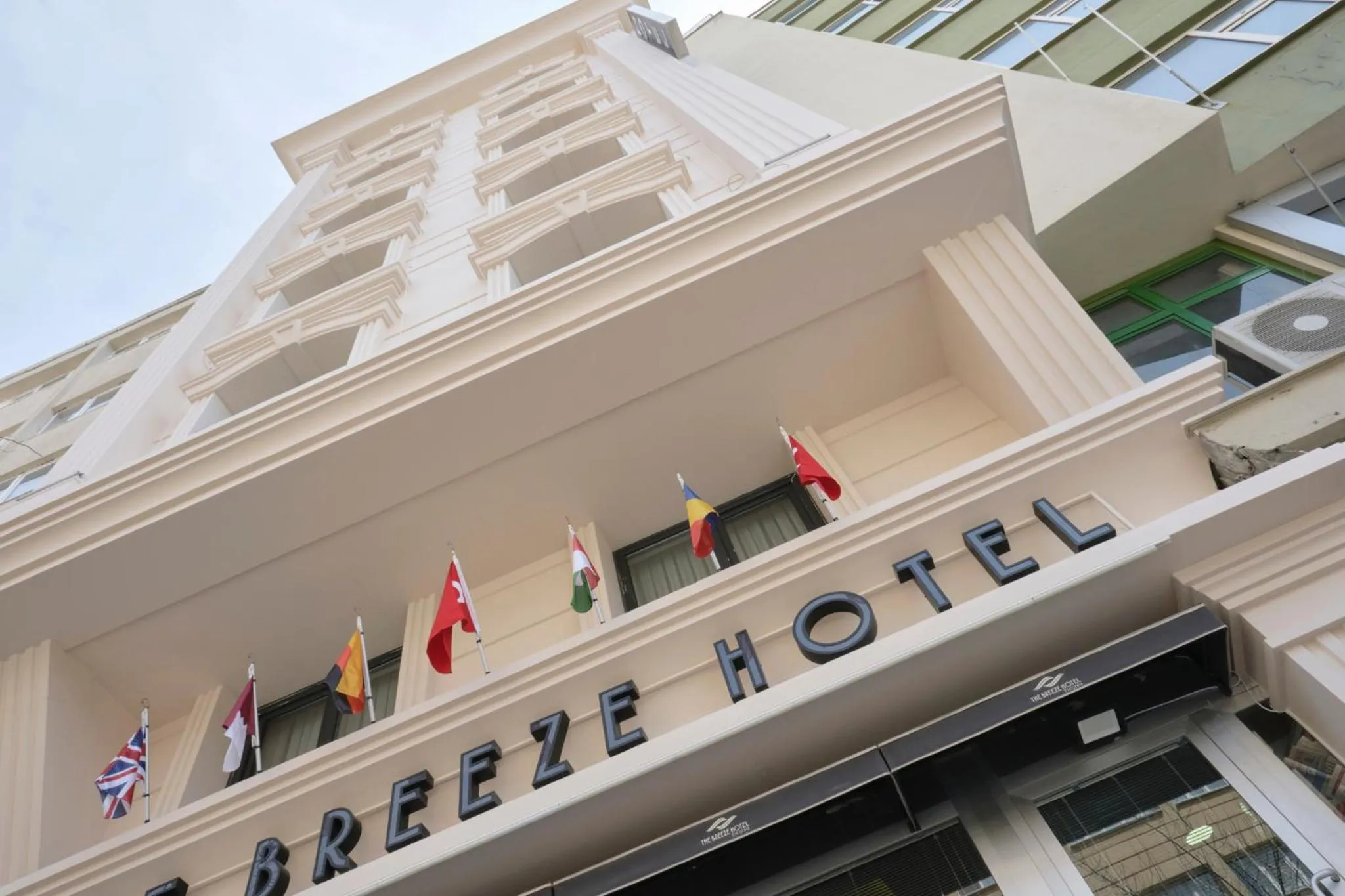 Property building in The Breeze Hotel