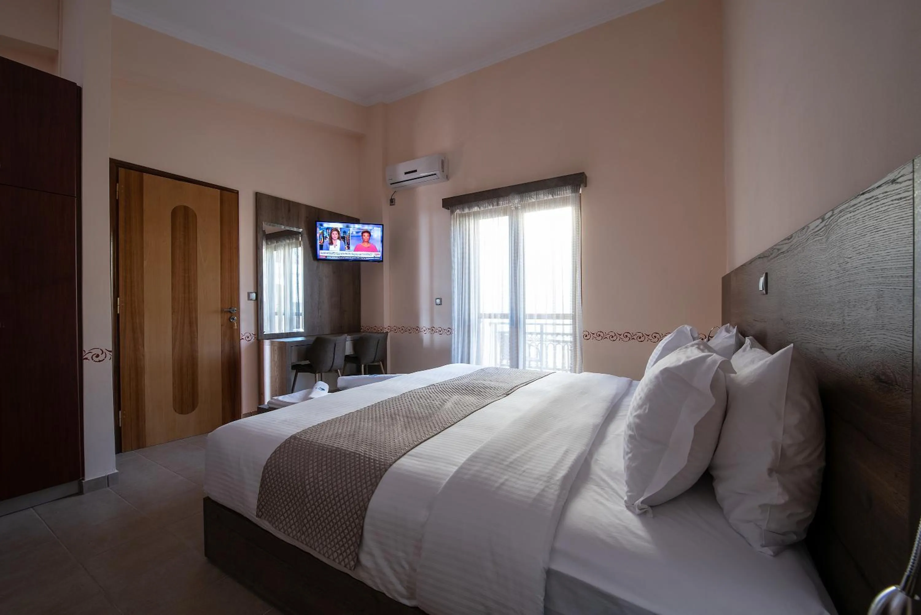 Bed in Cyrenia Guesthouse