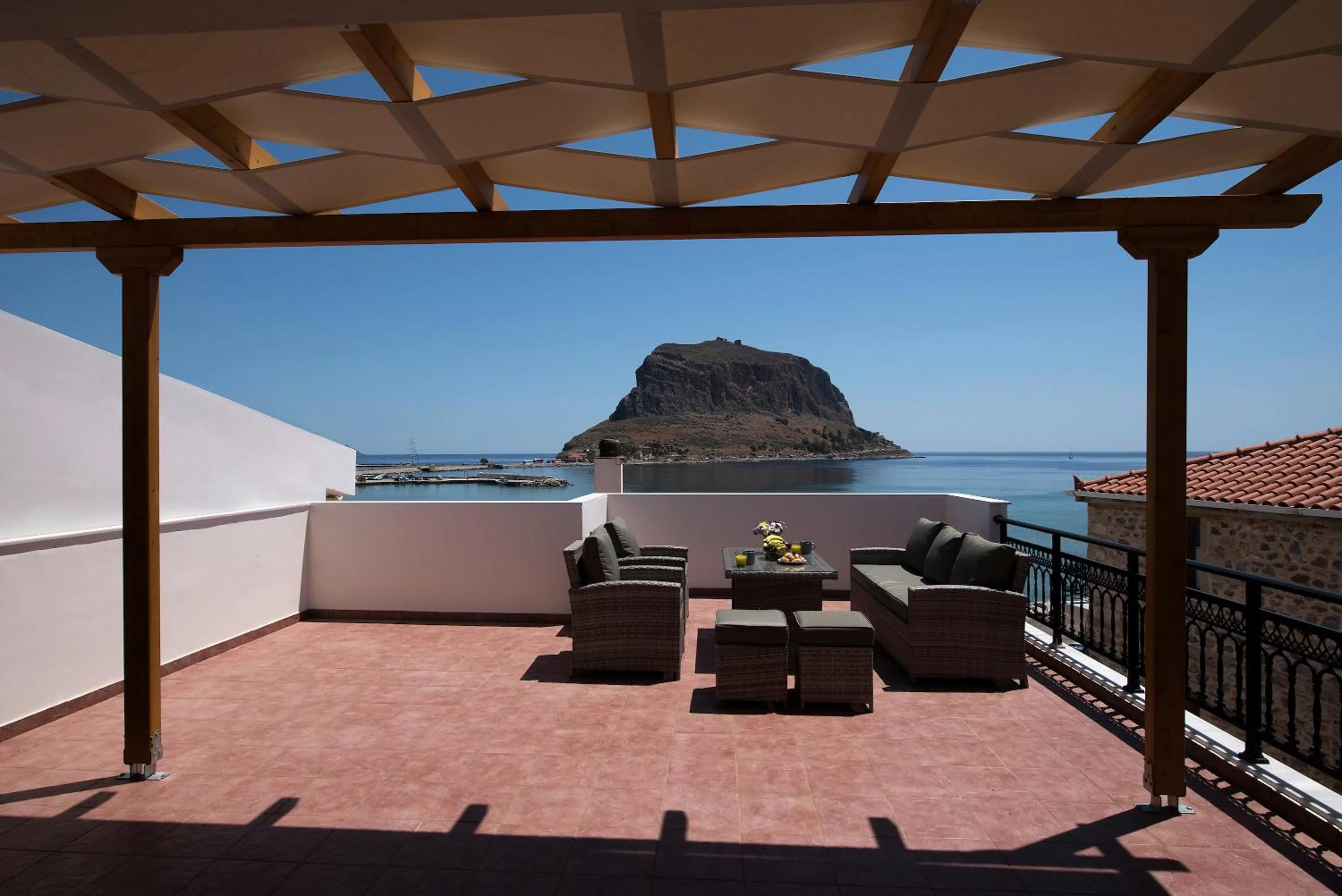 Balcony/Terrace in Cyrenia Guesthouse